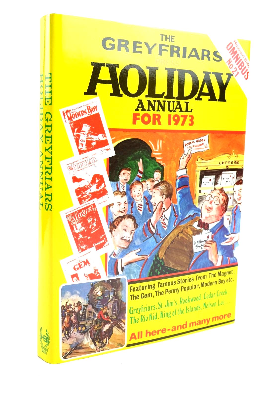 Photo of THE GREYFRIARS HOLIDAY ANNUAL FOR 1973 written by Richards, Frank Brooks, Edwy Searles published by Howard Baker (STOCK CODE: 1319782)  for sale by Stella & Rose's Books
