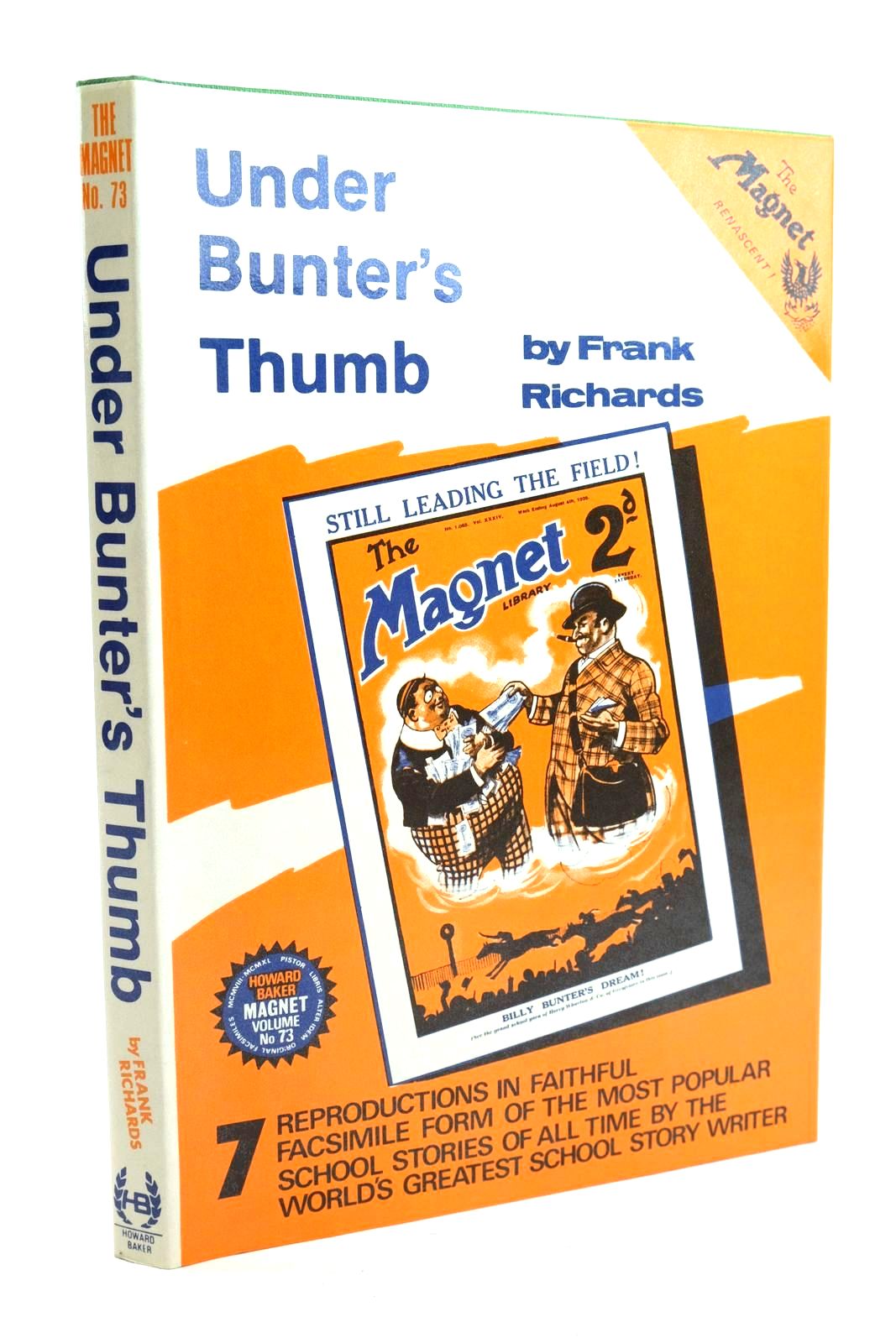Photo of UNDER BUNTER'S THUMB written by Richards, Frank published by Howard Baker (STOCK CODE: 1319850)  for sale by Stella & Rose's Books