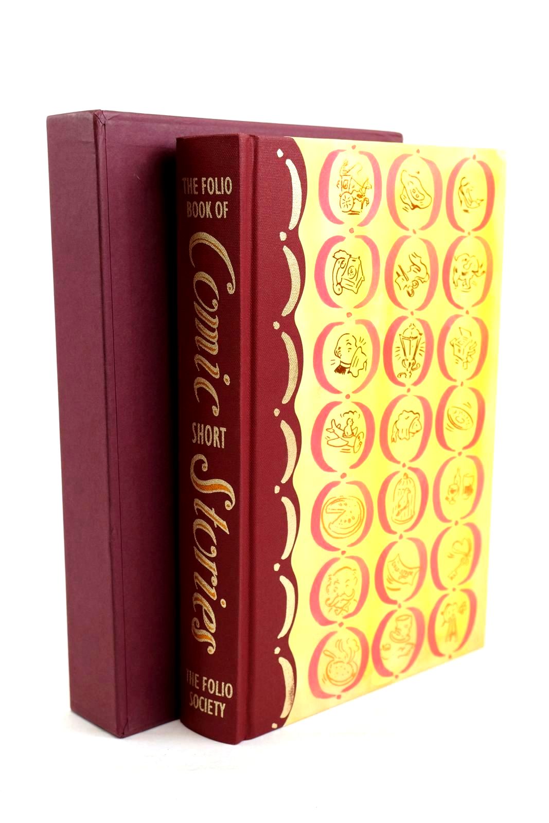 Photo of THE FOLIO BOOK OF COMIC SHORT STORIES written by Hughes, David illustrated by Cox, Paul published by Folio Society (STOCK CODE: 1320373)  for sale by Stella & Rose's Books