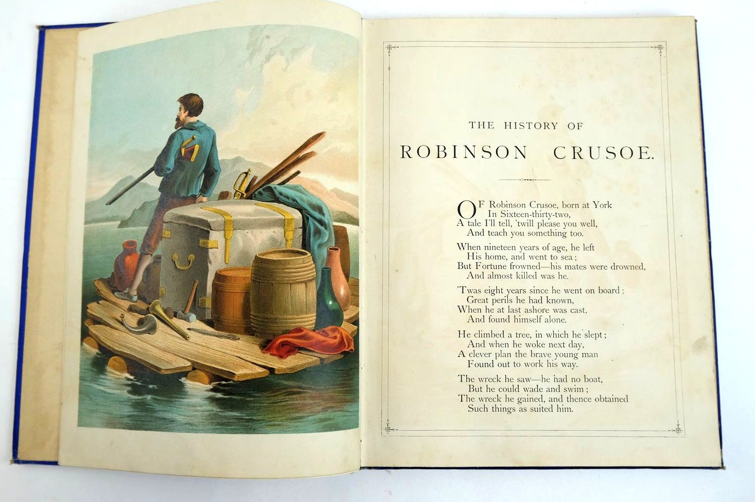 Photo of ROBINSON CRUSOE, THE CLEVER CATS, & C. published by Thomas Nelson & Sons (STOCK CODE: 1320522)  for sale by Stella & Rose's Books