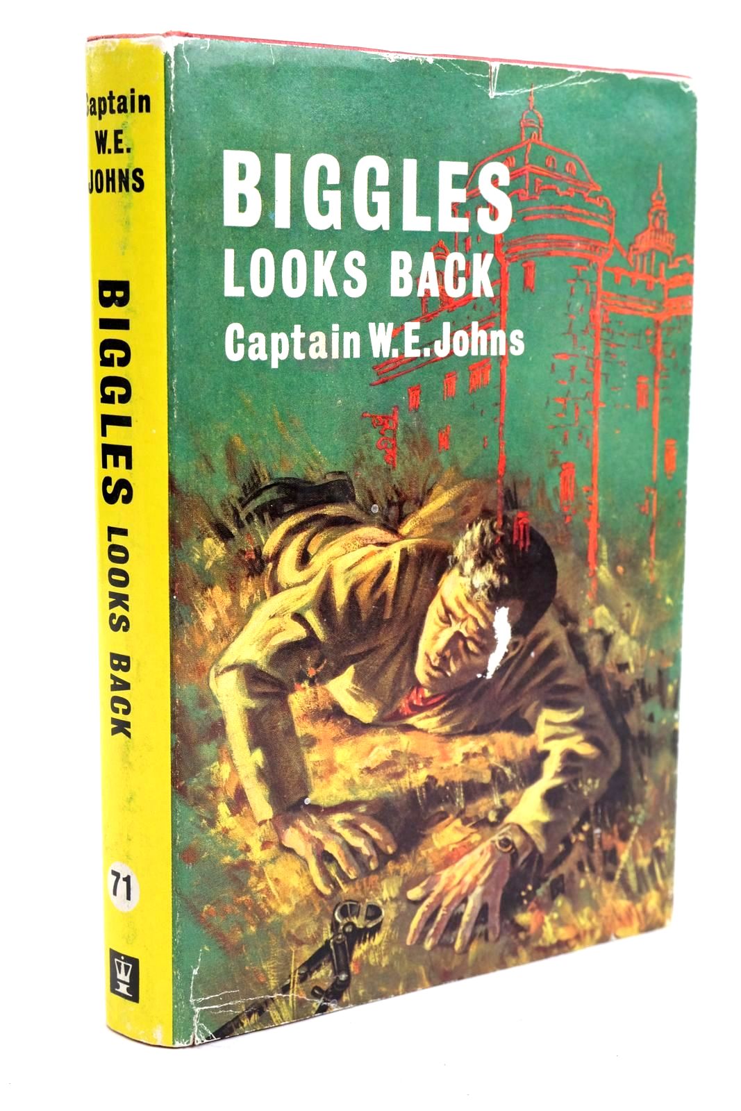 Photo of BIGGLES LOOKS BACK written by Johns, W.E. illustrated by Stead,  published by Hodder &amp; Stoughton (STOCK CODE: 1320553)  for sale by Stella & Rose's Books
