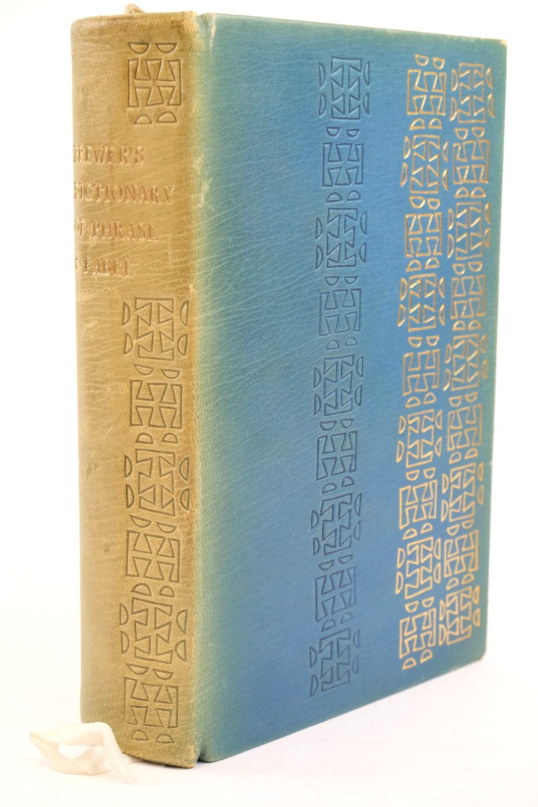 Stella & Rose's Books BREWER'S DICTIONARY OF PHRASE AND FABLE Written