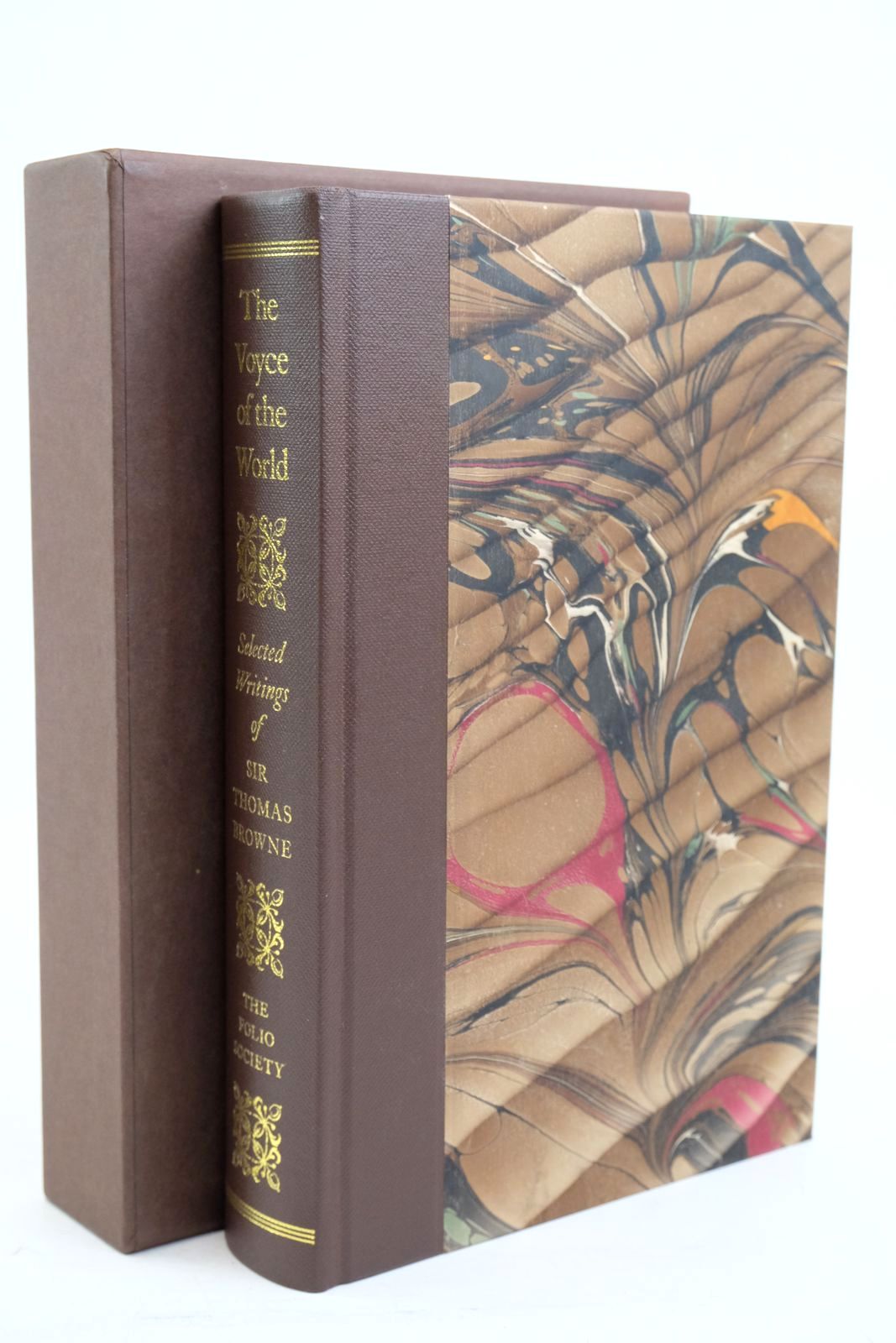 Photo of THE VOYCE OF THE WORLD written by Browne, Thomas Keynes, Geoffrey Mackintosh-Smith, Tim published by Folio Society (STOCK CODE: 1321066)  for sale by Stella & Rose's Books