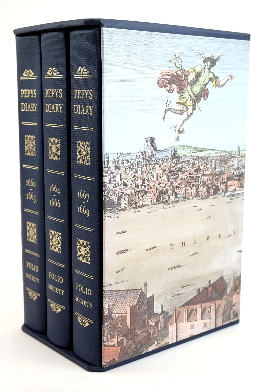 Photo of PEPYS'S DIARY (3 VOLUMES) written by Pepys, Samuel Latham, Robert published by Folio Society (STOCK CODE: 1321559)  for sale by Stella & Rose's Books
