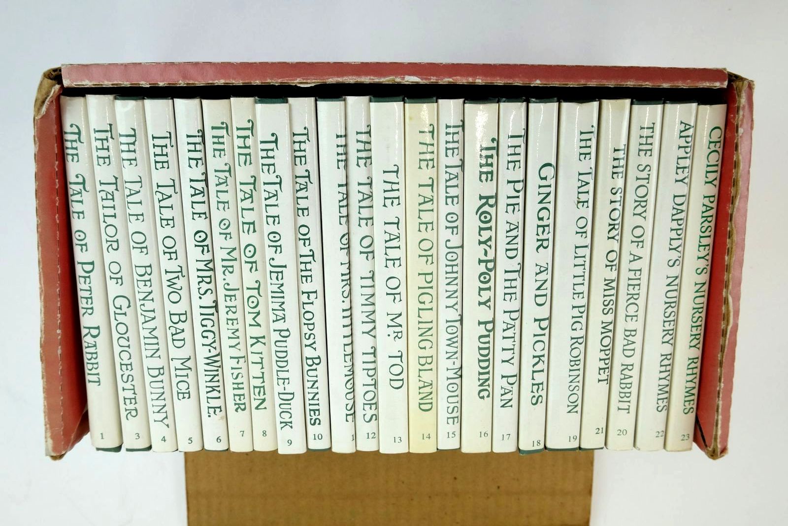 Photo of THE ORIGINAL PETER RABBIT BOOKS 23 BEATRIX POTTER NURSERY CLASSICS written by Potter, Beatrix illustrated by Potter, Beatrix published by Frederick Warne & Co. Inc. (STOCK CODE: 1321795)  for sale by Stella & Rose's Books