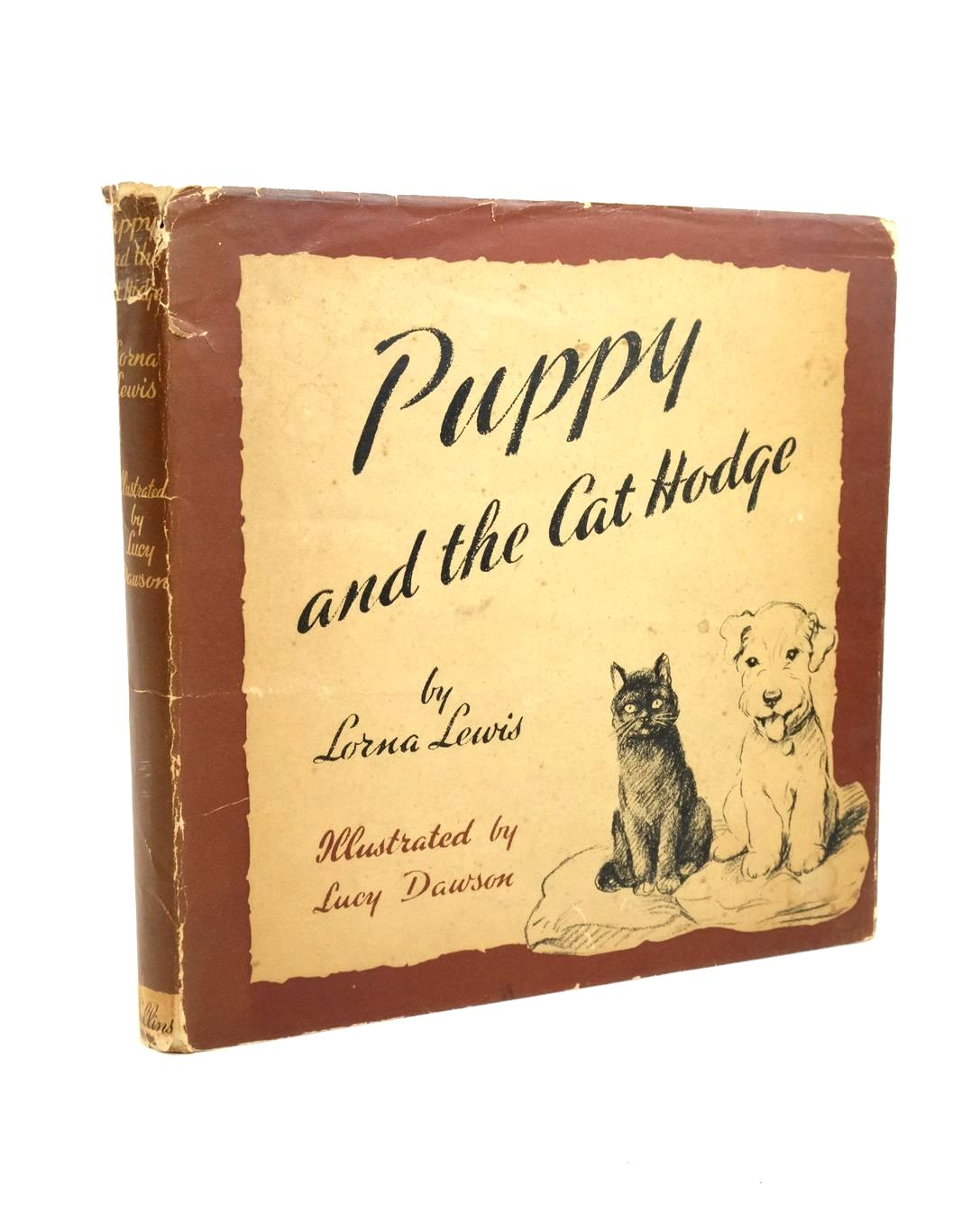 Photo of PUPPY AND THE CAT HODGE written by Lewis, Lorna illustrated by Dawson, Lucy published by Collins (STOCK CODE: 1322126)  for sale by Stella & Rose's Books
