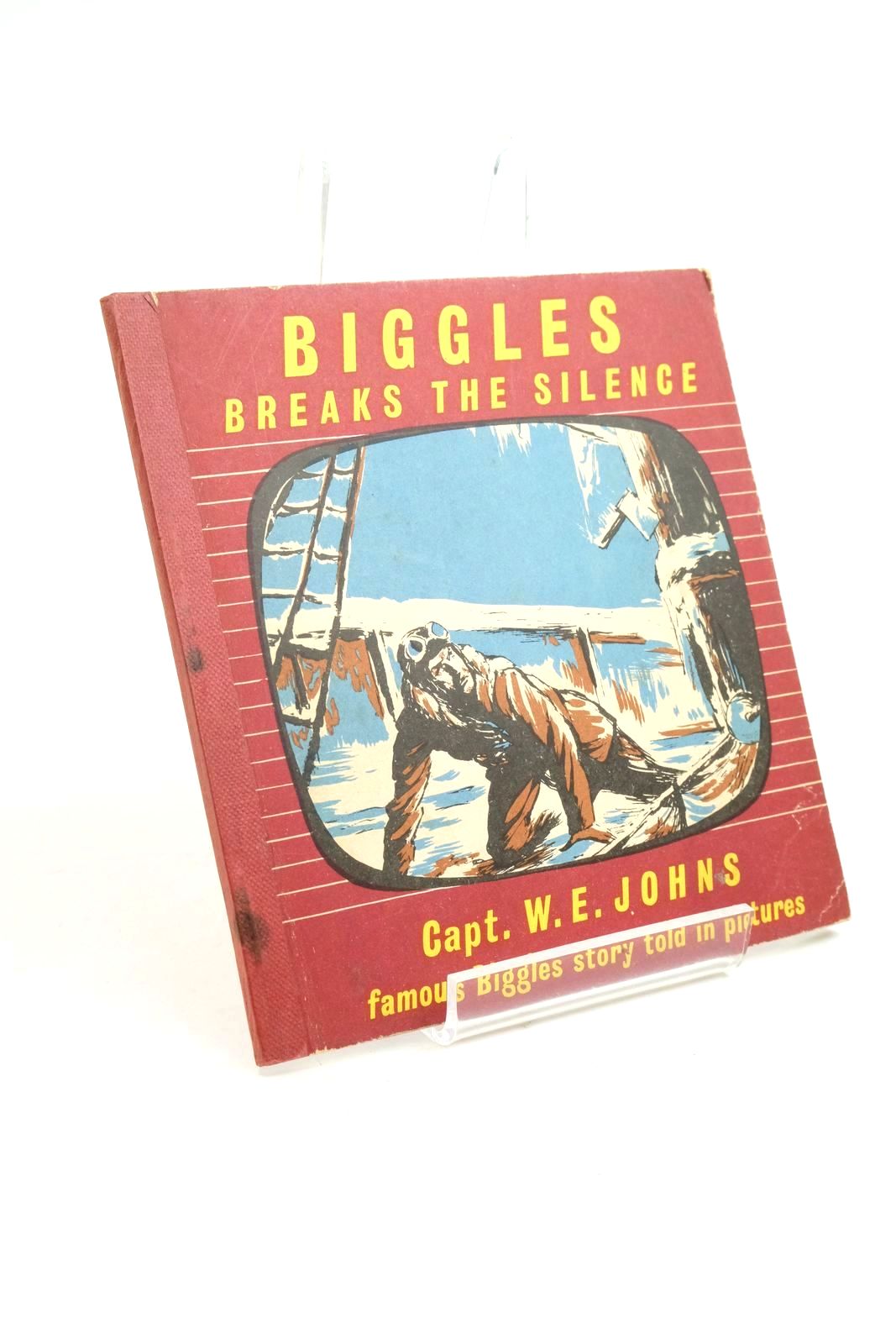 Photo of BIGGLES BREAKS THE SILENCE written by Johns, W.E. illustrated by Kay,  published by The Brockhampton Press Ltd. (STOCK CODE: 1322202)  for sale by Stella & Rose's Books