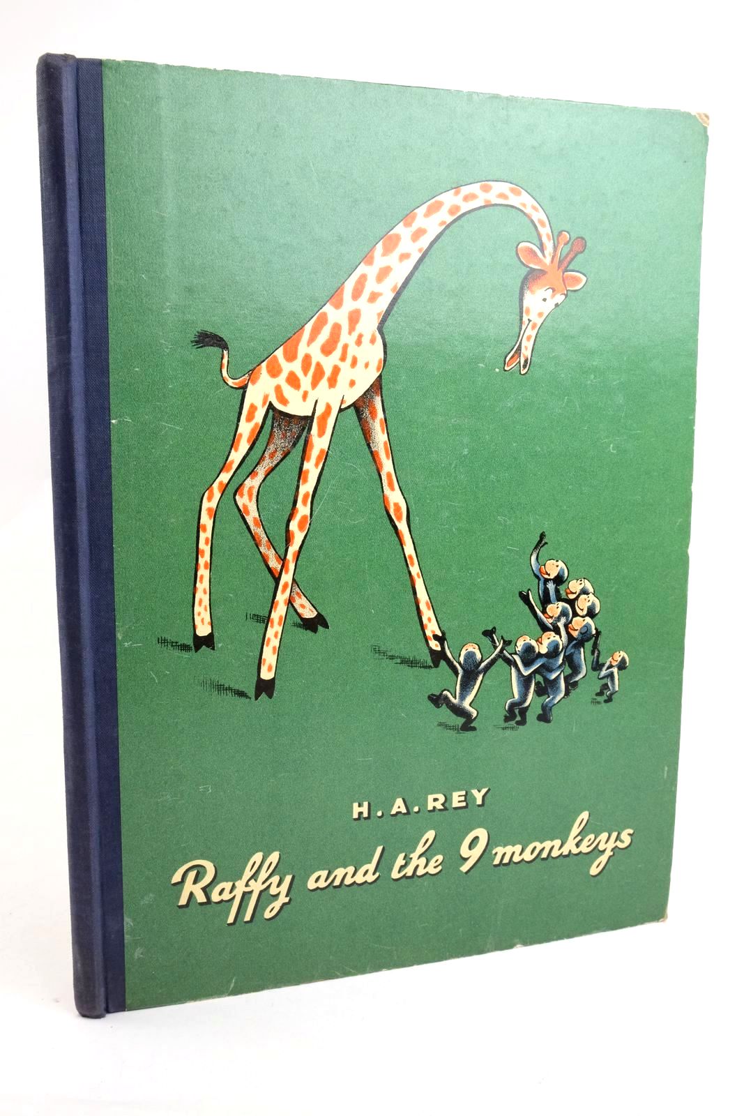 Photo of RAFFY AND THE 9 MONKEYS written by Rey, H.A. illustrated by Rey, H.A. published by Chatto &amp; Windus (STOCK CODE: 1322251)  for sale by Stella & Rose's Books
