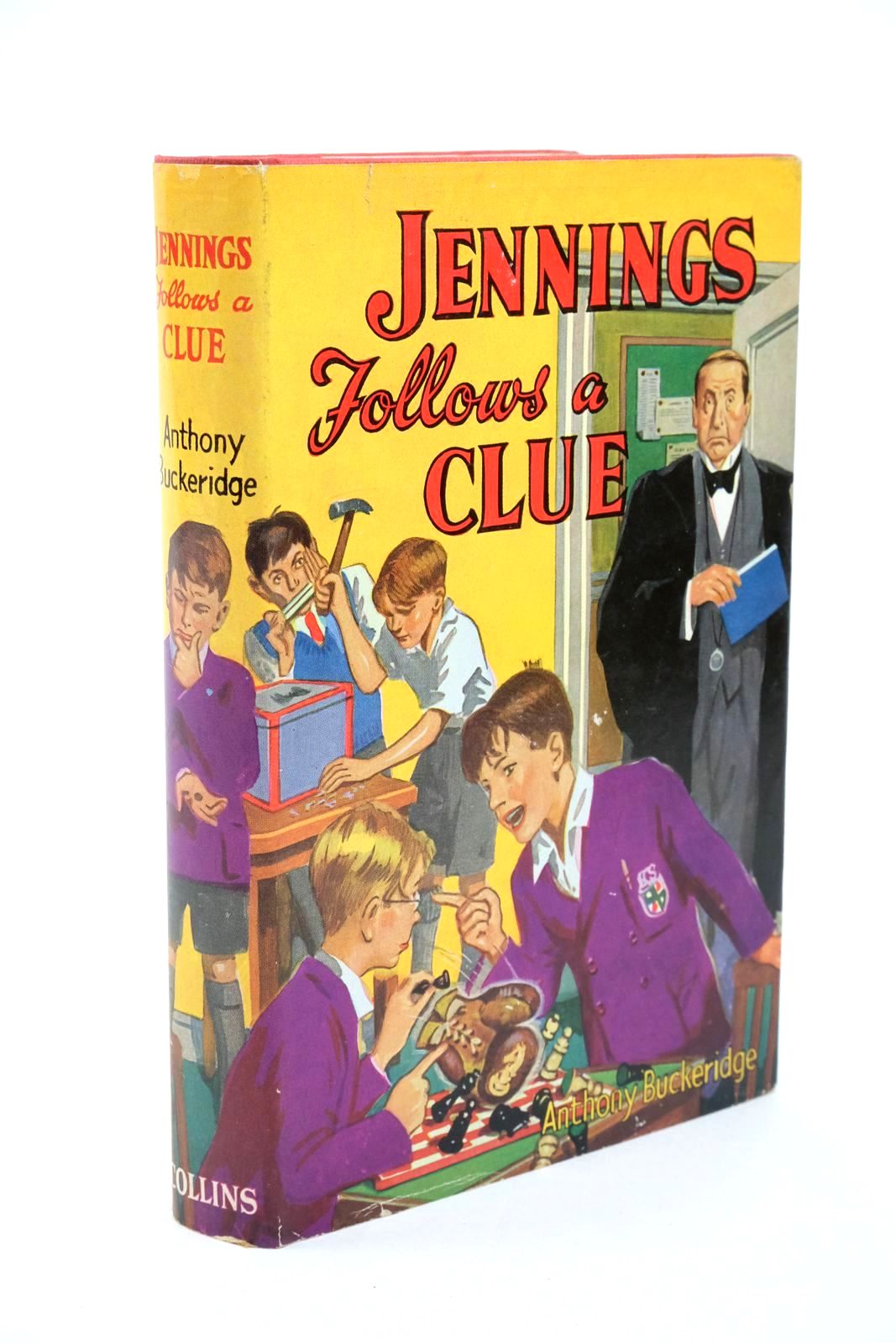 Photo of JENNINGS FOLLOWS A CLUE written by Buckeridge, Anthony published by Collins (STOCK CODE: 1322790)  for sale by Stella & Rose's Books