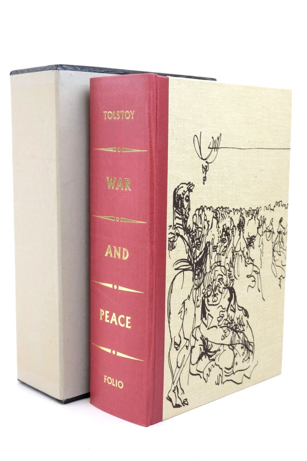 Photo of WAR AND PEACE written by Tolstoy, Leo Edmonds, Rosemary illustrated by Topolski, Feliks published by Folio Society (STOCK CODE: 1322882)  for sale by Stella & Rose's Books