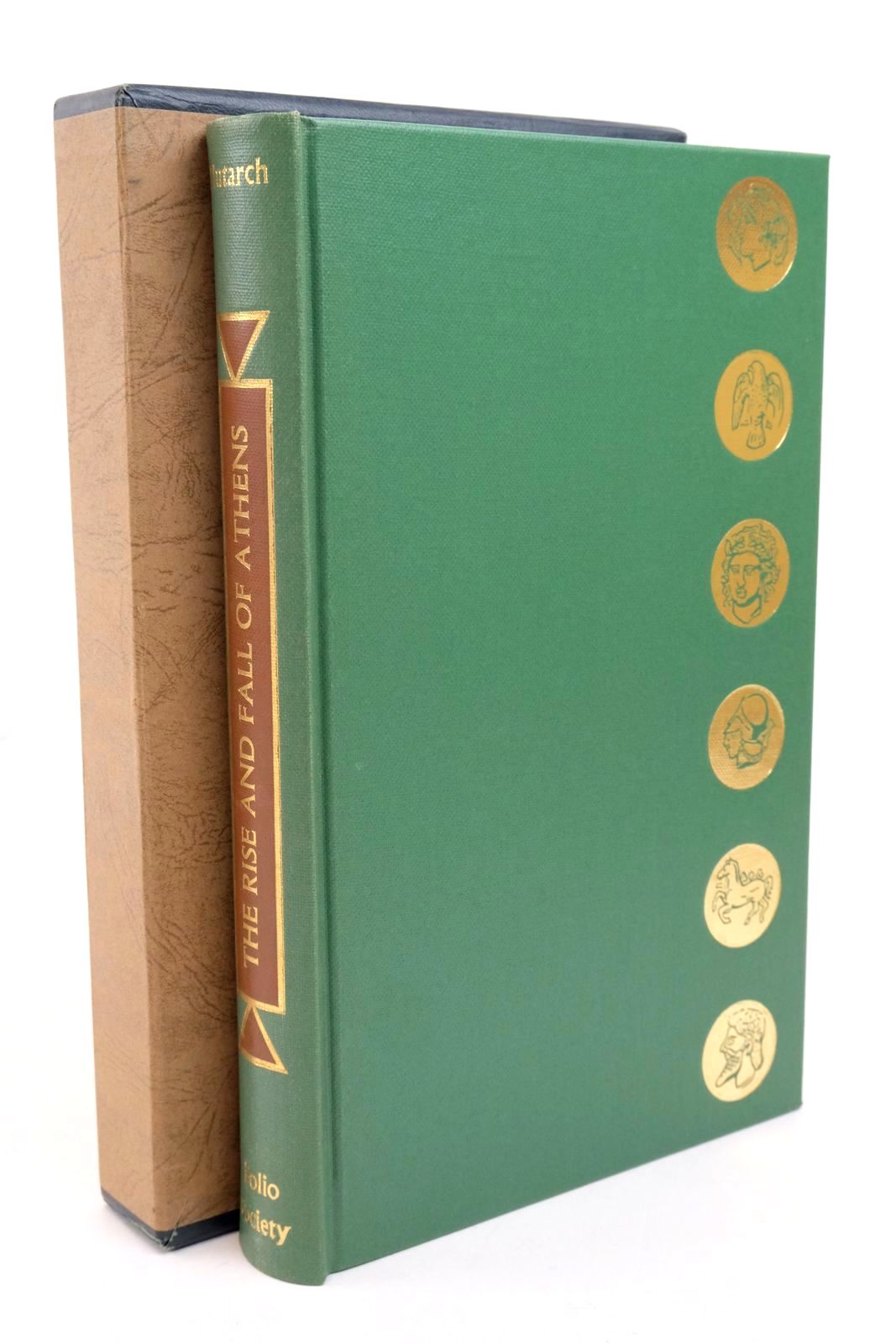 Photo of THE RISE AND FALL OF ATHENS written by Plutarch, Scott-Kilvert, Ian illustrated by Hawthorn, Raymond published by Folio Society (STOCK CODE: 1322893)  for sale by Stella & Rose's Books