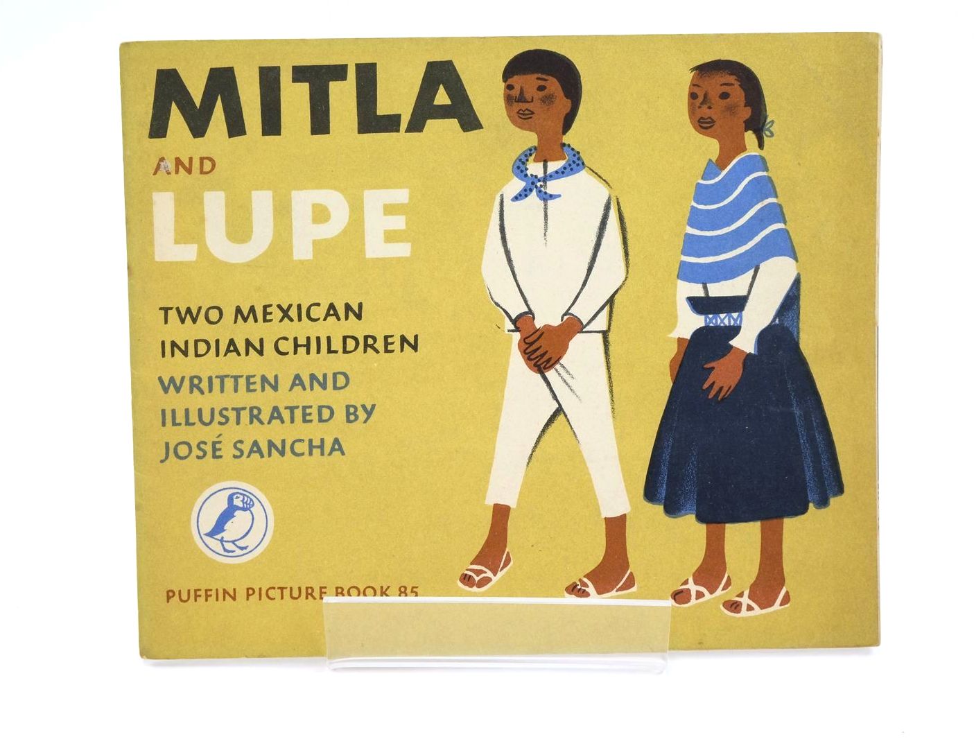 Photo of MITLA AND LUPE TWO MEXICAN INDIAN CHILDREN- Stock Number: 1323199