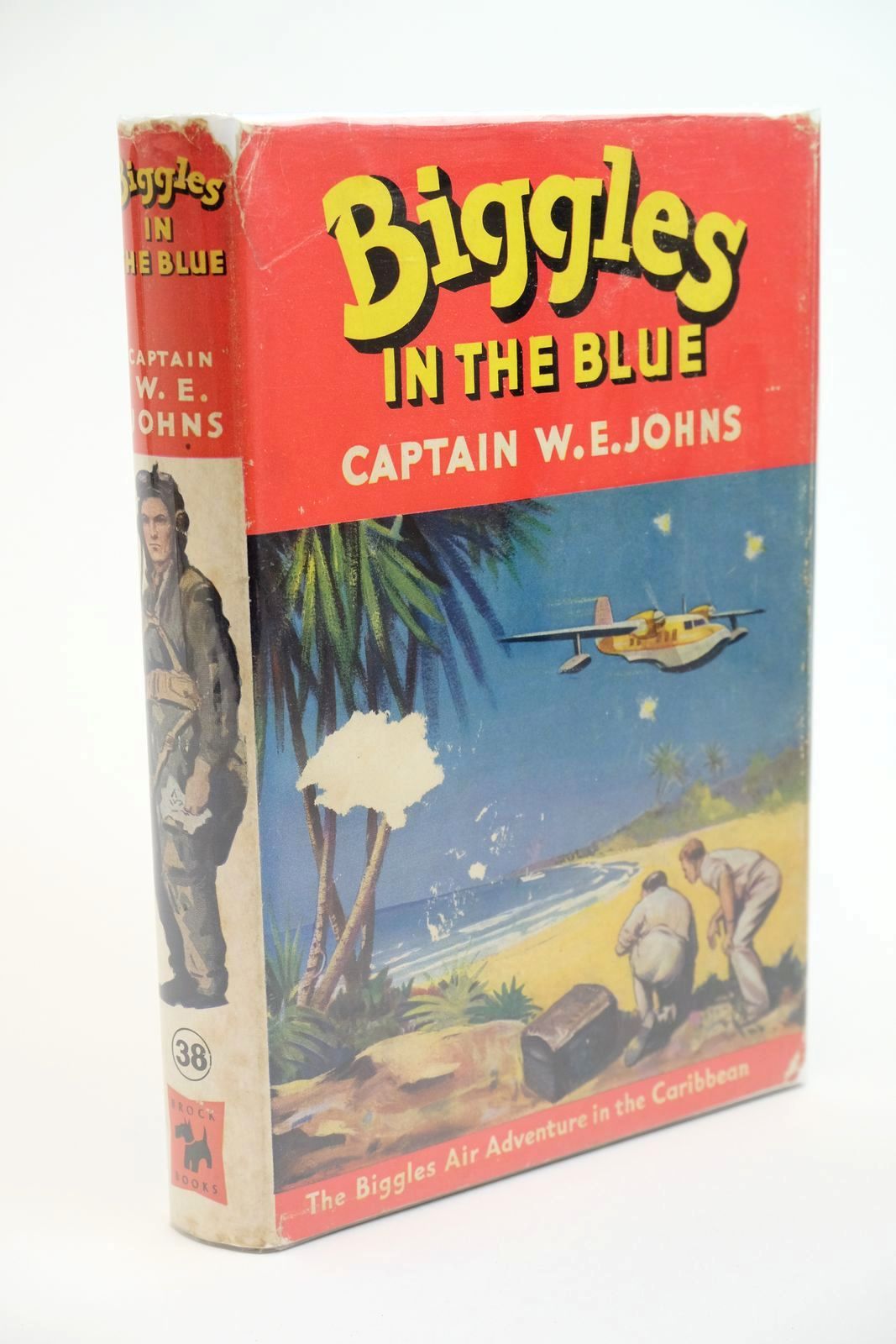 Photo of BIGGLES IN THE BLUE written by Johns, W.E. illustrated by Stead, Leslie published by Brockhampton Press (STOCK CODE: 1323211)  for sale by Stella & Rose's Books