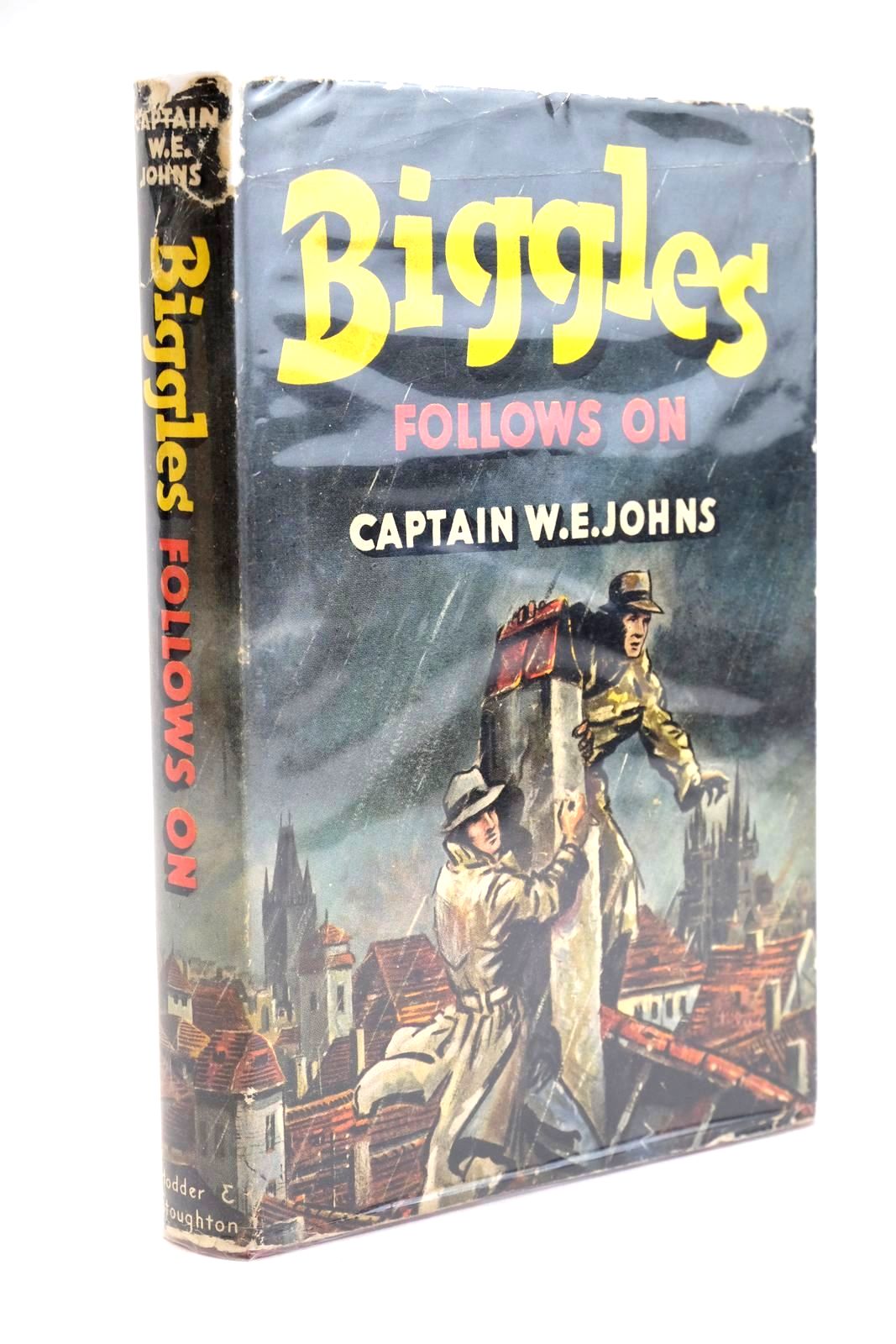 Photo of BIGGLES FOLLOWS ON written by Johns, W.E. illustrated by Stead, published by Hodder &amp; Stoughton (STOCK CODE: 1323313)  for sale by Stella & Rose's Books