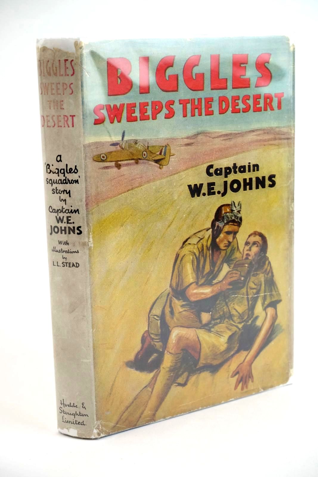 Photo of BIGGLES SWEEPS THE DESERT written by Johns, W.E. illustrated by Stead,  published by Hodder &amp; Stoughton (STOCK CODE: 1323321)  for sale by Stella & Rose's Books