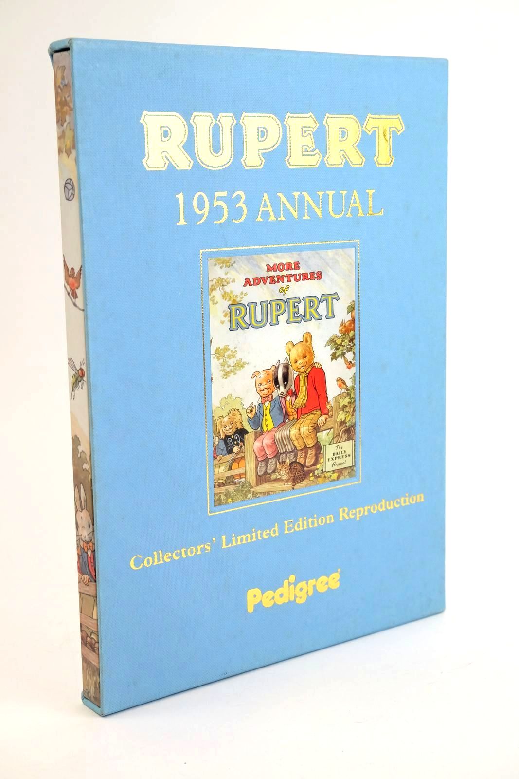 Photo of RUPERT ANNUAL 1953 (FACSIMILE) - MORE ADVENTURES OF RUPERT written by Bestall, Alfred illustrated by Bestall, Alfred published by Pedigree Books Limited (STOCK CODE: 1323418)  for sale by Stella & Rose's Books