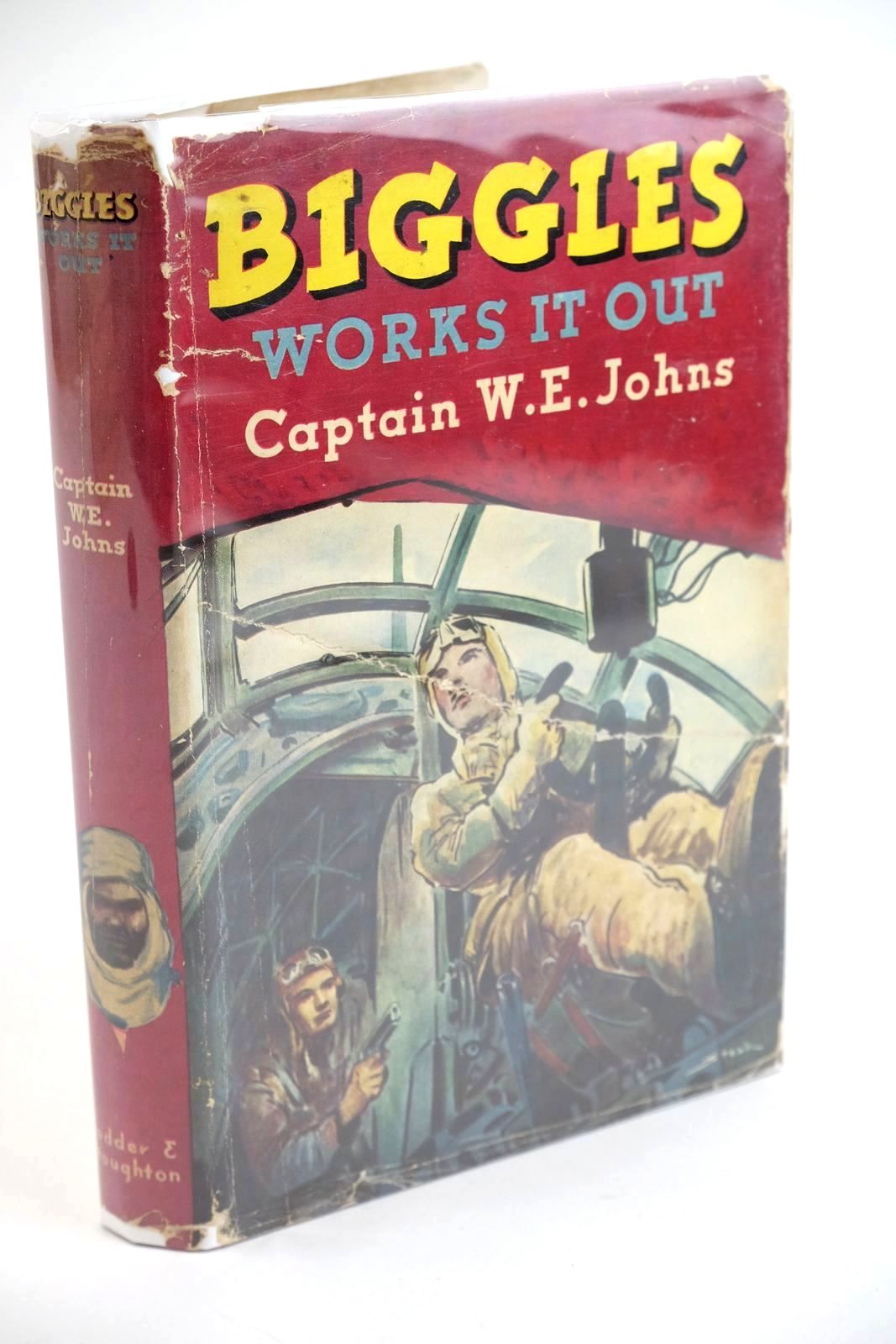 Photo of BIGGLES WORKS IT OUT written by Johns, W.E. illustrated by Stead,  published by Hodder & Stoughton (STOCK CODE: 1323425)  for sale by Stella & Rose's Books