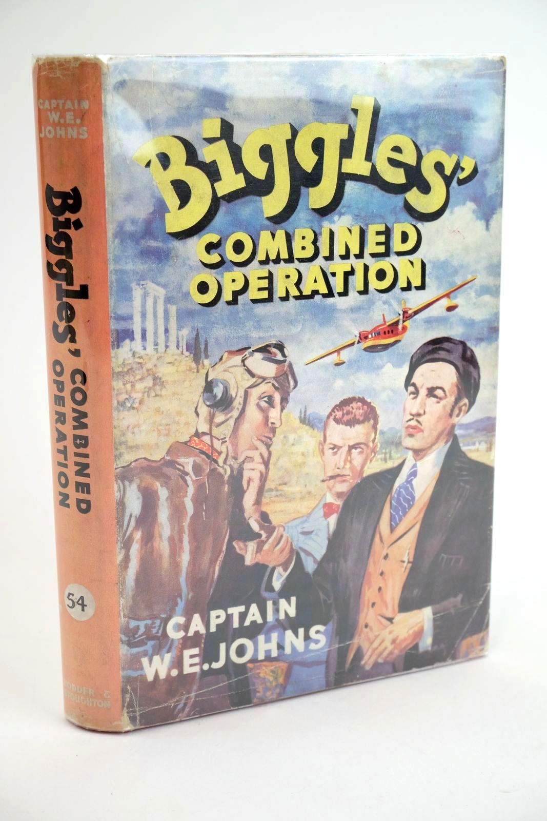 Photo of BIGGLES' COMBINED OPERATION written by Johns, W.E. illustrated by Stead,  published by Hodder &amp; Stoughton (STOCK CODE: 1323428)  for sale by Stella & Rose's Books