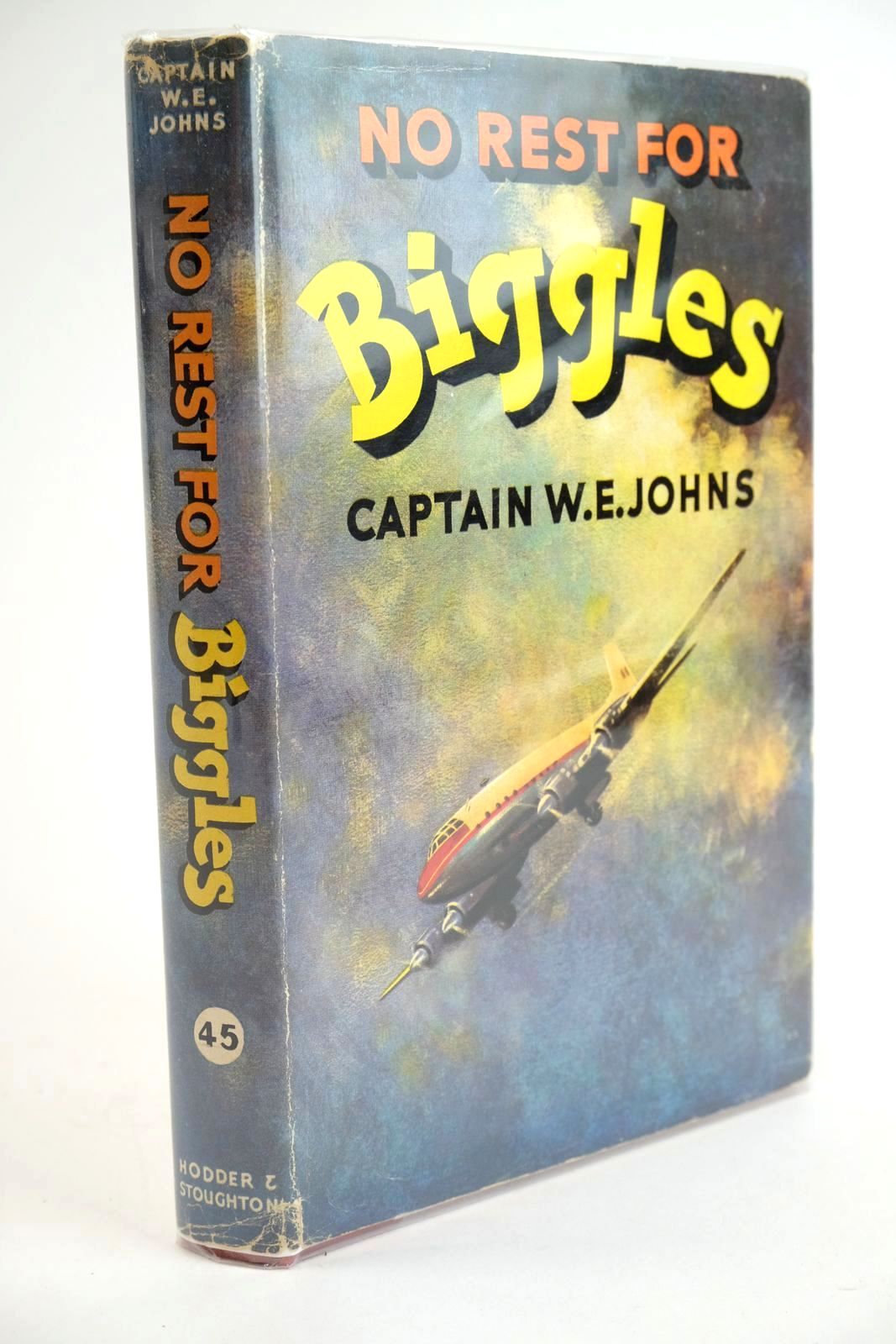 Photo of NO REST FOR BIGGLES written by Johns, W.E. illustrated by Stead,  published by Hodder & Stoughton (STOCK CODE: 1323429)  for sale by Stella & Rose's Books