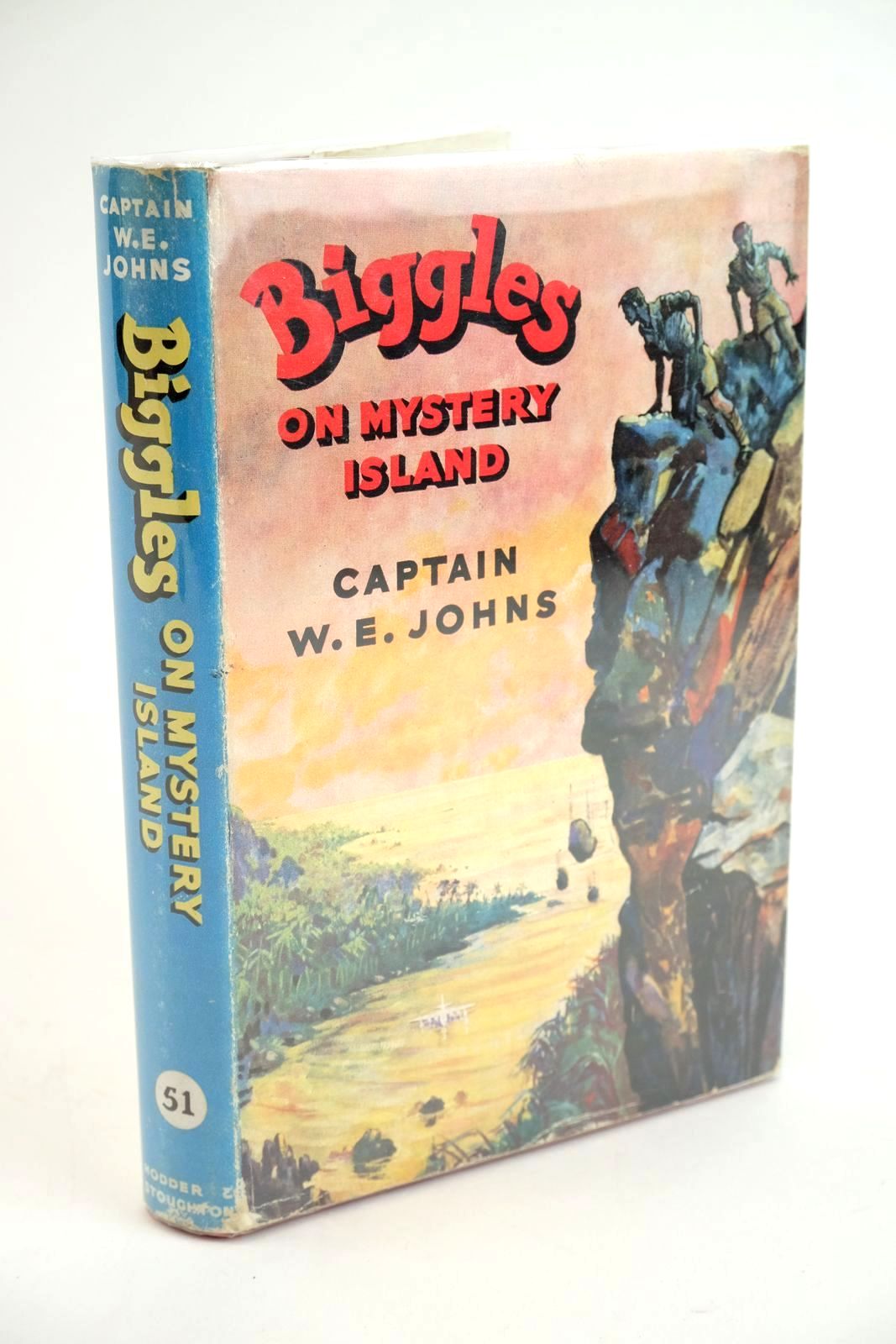 Photo of BIGGLES ON MYSTERY ISLAND written by Johns, W.E. illustrated by Stead,  published by Hodder &amp; Stoughton (STOCK CODE: 1323431)  for sale by Stella & Rose's Books