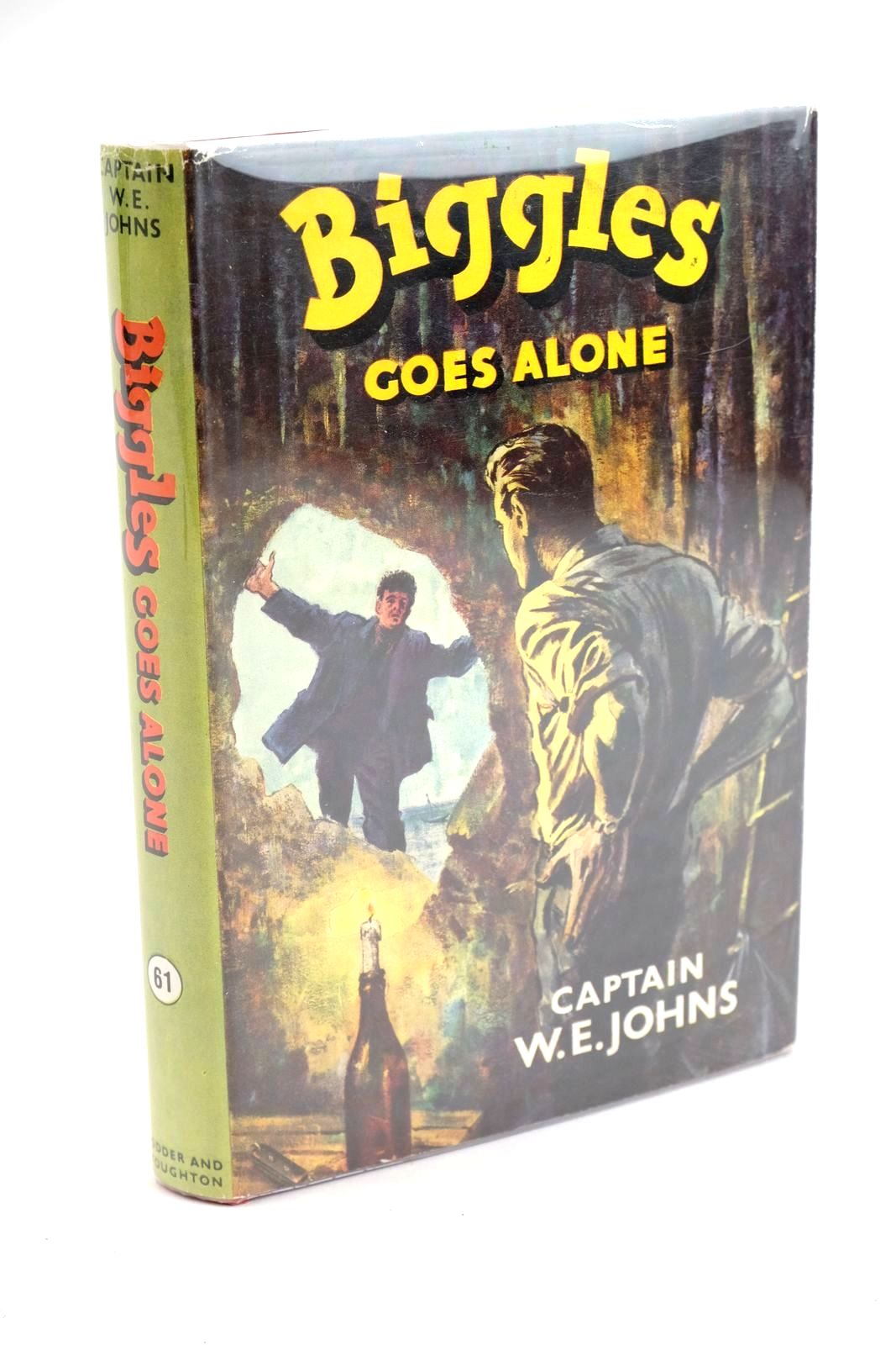 Photo of BIGGLES GOES ALONE written by Johns, W.E. illustrated by Stead,  published by Hodder & Stoughton (STOCK CODE: 1323433)  for sale by Stella & Rose's Books
