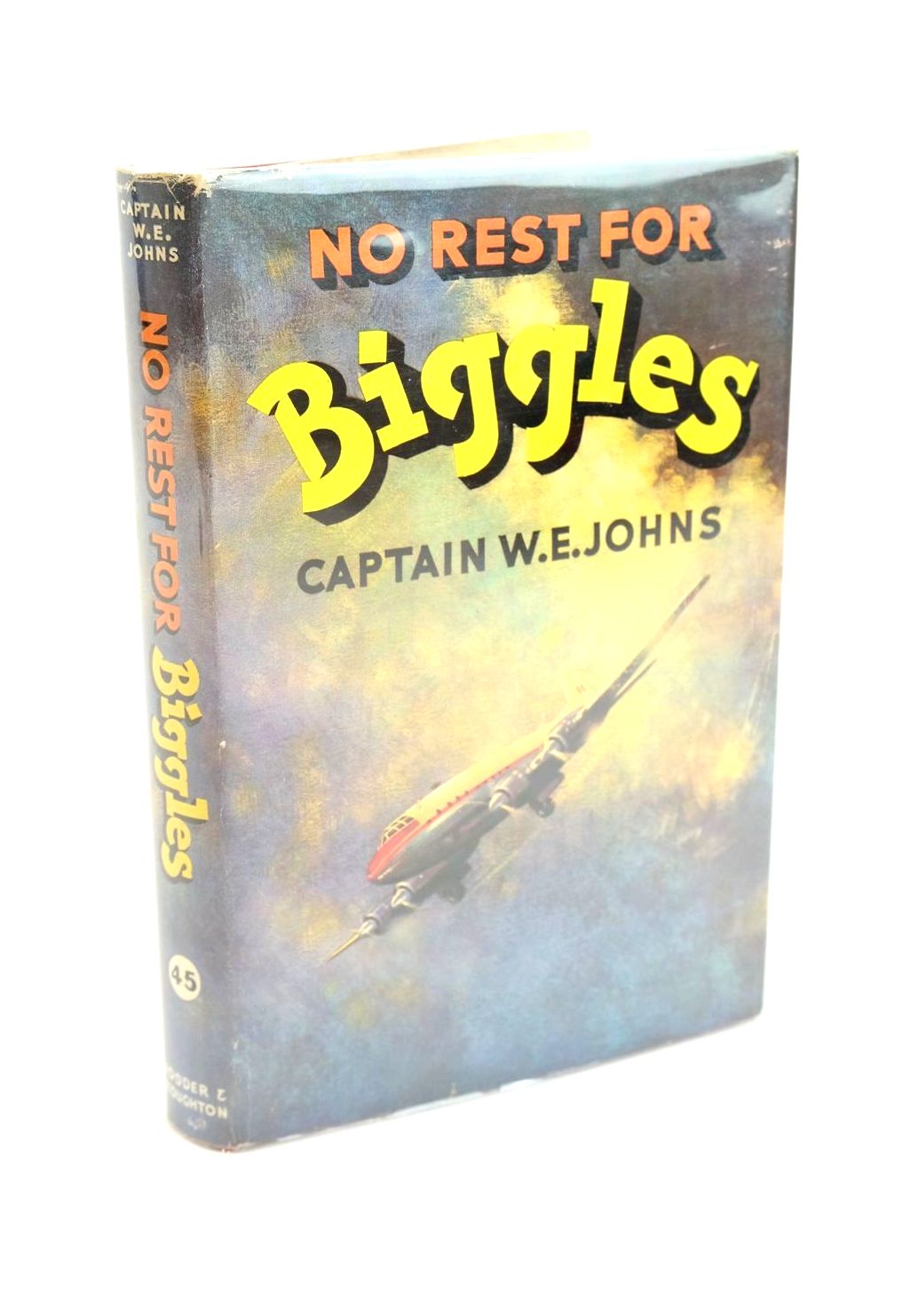 Photo of NO REST FOR BIGGLES written by Johns, W.E. illustrated by Stead,  published by Hodder &amp; Stoughton (STOCK CODE: 1323439)  for sale by Stella & Rose's Books