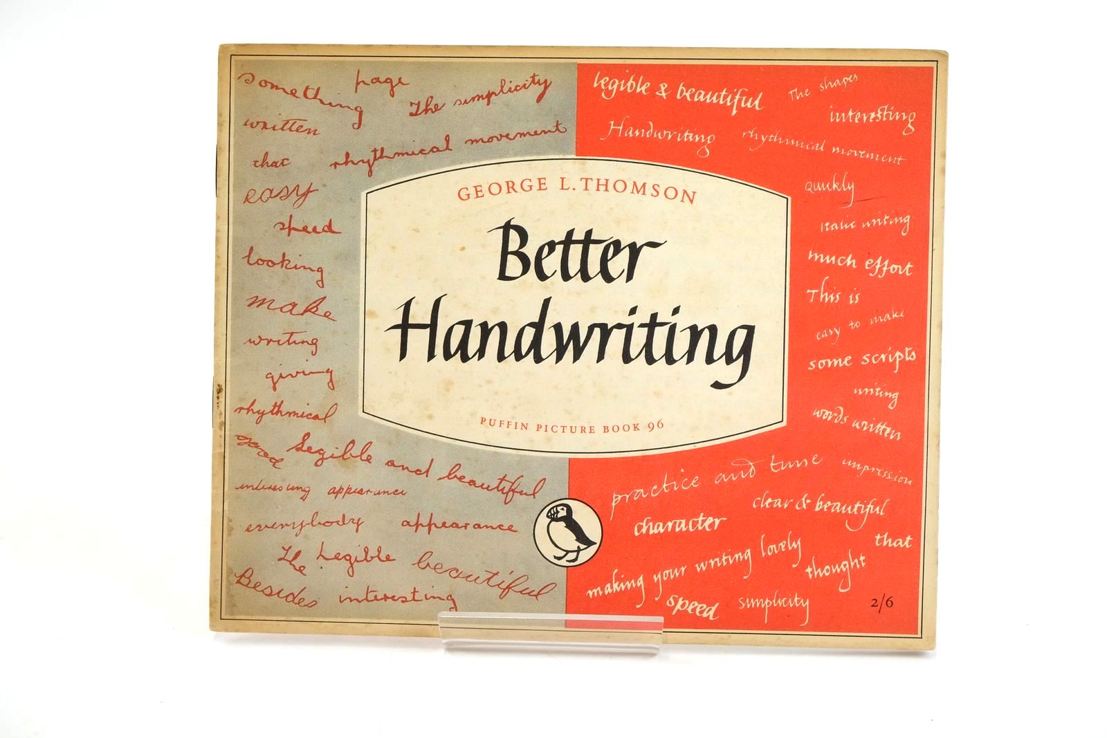 Photo of BETTER HANDWRITING written by Thomson, George L. published by Penguin Books Ltd (STOCK CODE: 1323598)  for sale by Stella & Rose's Books