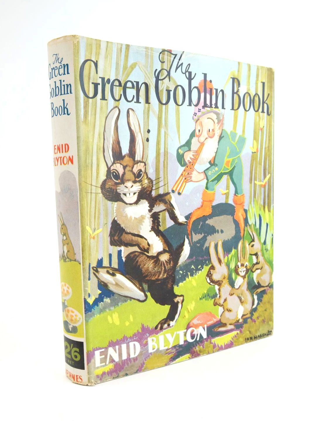 Photo of THE GREEN GOBLIN BOOK written by Blyton, Enid illustrated by Robinson, Gordon published by George Newnes Limited (STOCK CODE: 1323623)  for sale by Stella & Rose's Books