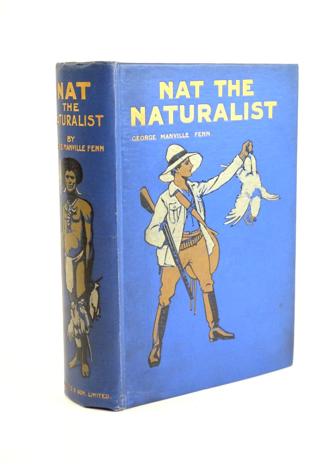 Photo of NAT THE NATURALIST written by Fenn, George Manville illustrated by Browne, Gordon published by Blackie And Son Limited (STOCK CODE: 1323780)  for sale by Stella & Rose's Books