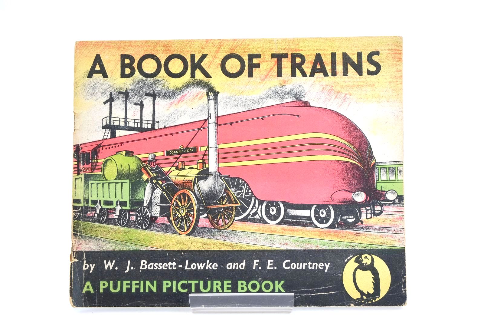 Photo of A BOOK OF TRAINS written by Bassett-Lowke, W.J. illustrated by Courtney, F.E. published by Penguin Books Ltd (STOCK CODE: 1323797)  for sale by Stella & Rose's Books