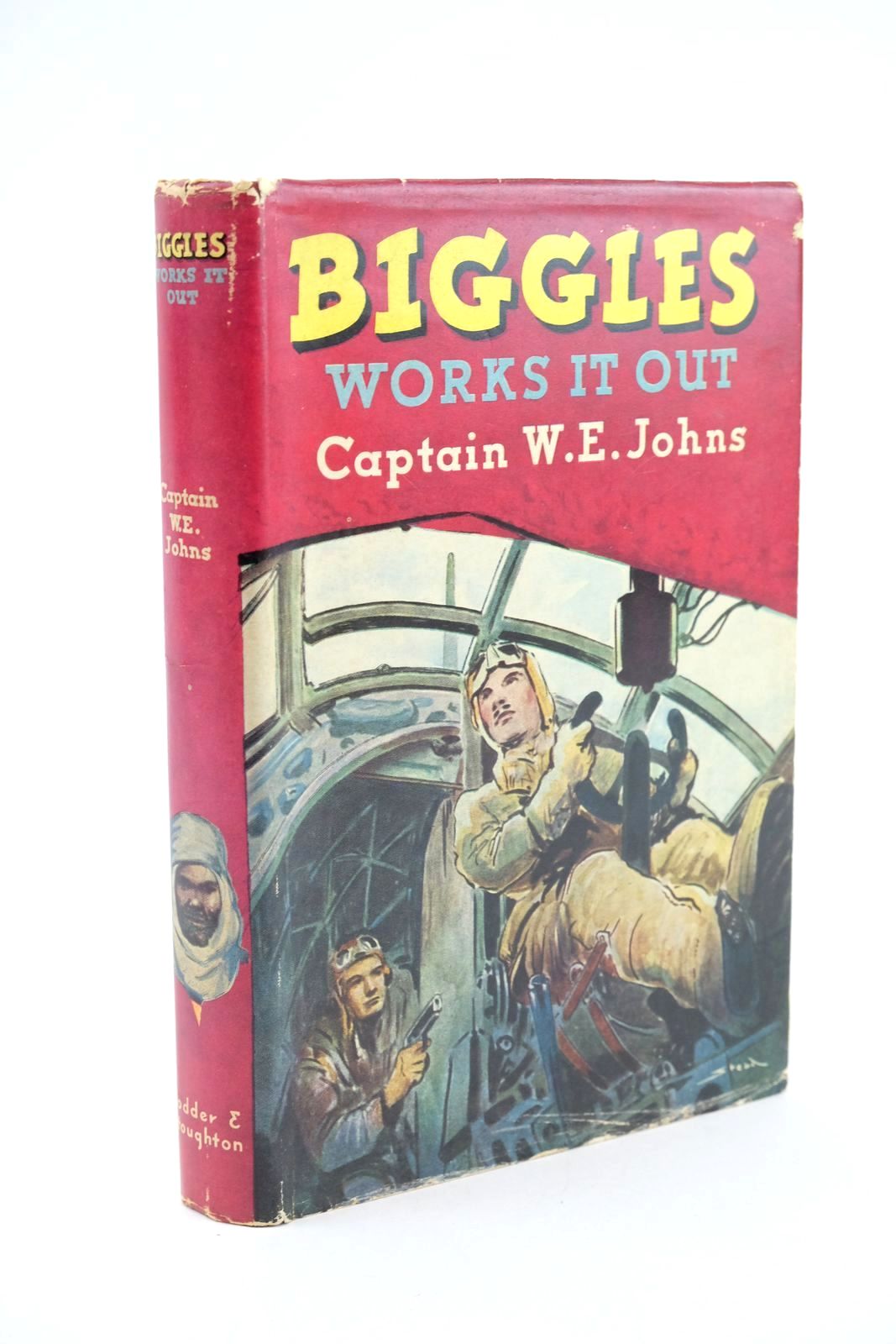Photo of BIGGLES WORKS IT OUT written by Johns, W.E. illustrated by Stead,  published by Hodder & Stoughton (STOCK CODE: 1323850)  for sale by Stella & Rose's Books