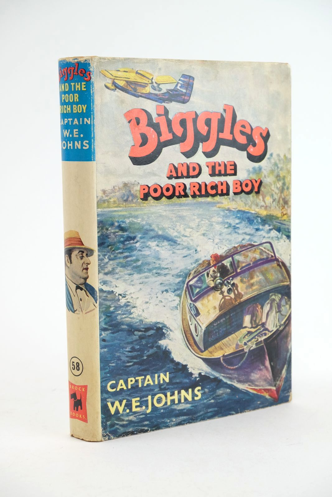 Photo of BIGGLES AND THE POOR RICH BOY written by Johns, W.E. illustrated by Stead, Leslie published by Brockhampton Press (STOCK CODE: 1323871)  for sale by Stella & Rose's Books