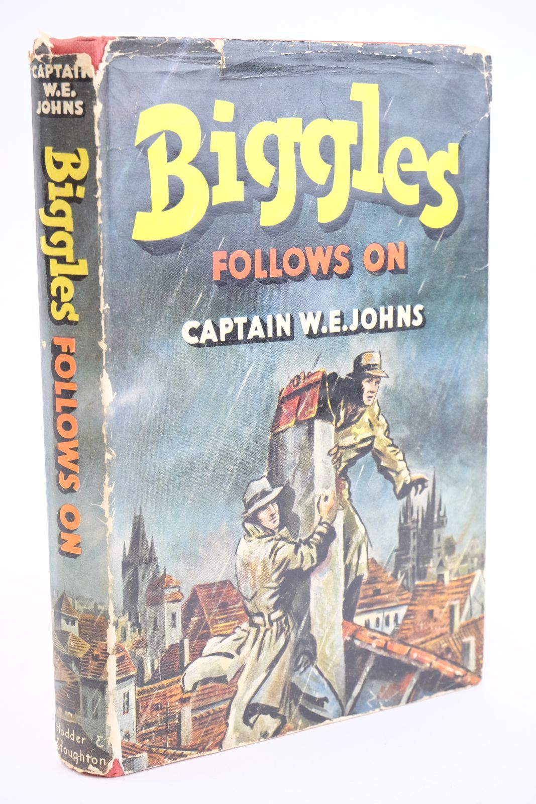 Photo of BIGGLES FOLLOWS ON written by Johns, W.E. illustrated by Stead, published by Hodder &amp; Stoughton (STOCK CODE: 1323879)  for sale by Stella & Rose's Books