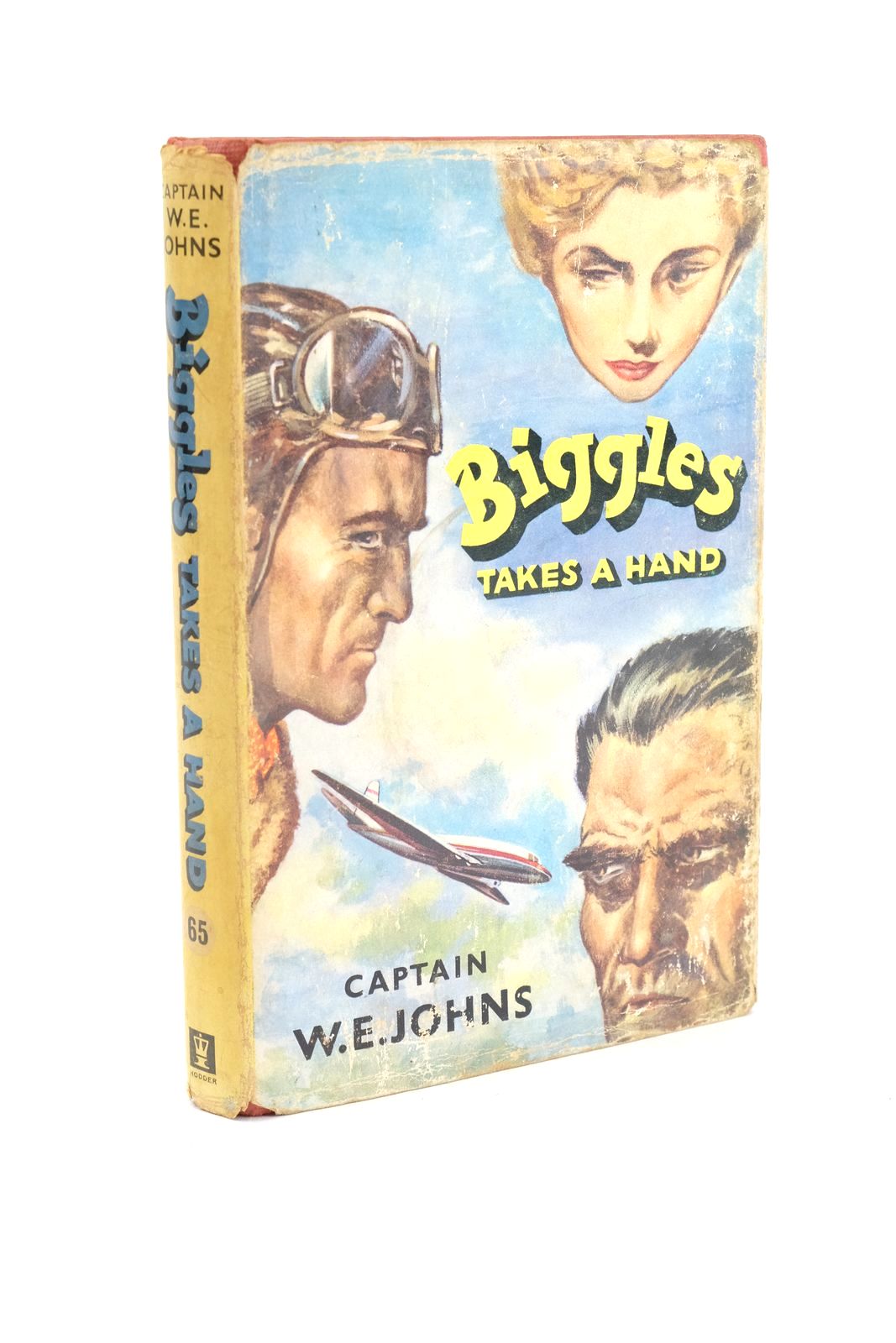 Photo of BIGGLES TAKES A HAND written by Johns, W.E. illustrated by Stead,  published by Hodder & Stoughton (STOCK CODE: 1323927)  for sale by Stella & Rose's Books