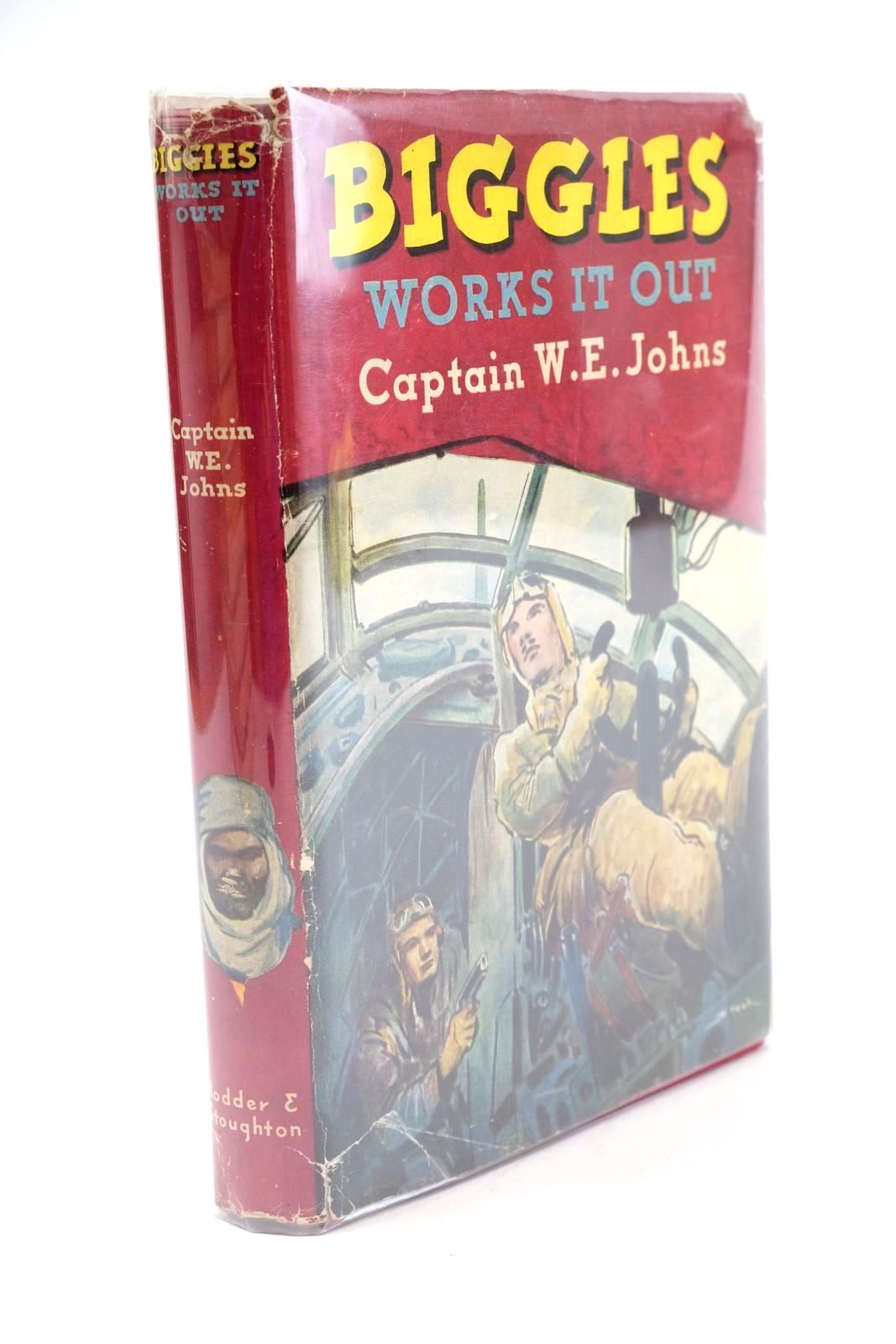 Photo of BIGGLES WORKS IT OUT written by Johns, W.E. illustrated by Stead,  published by Hodder & Stoughton (STOCK CODE: 1324034)  for sale by Stella & Rose's Books