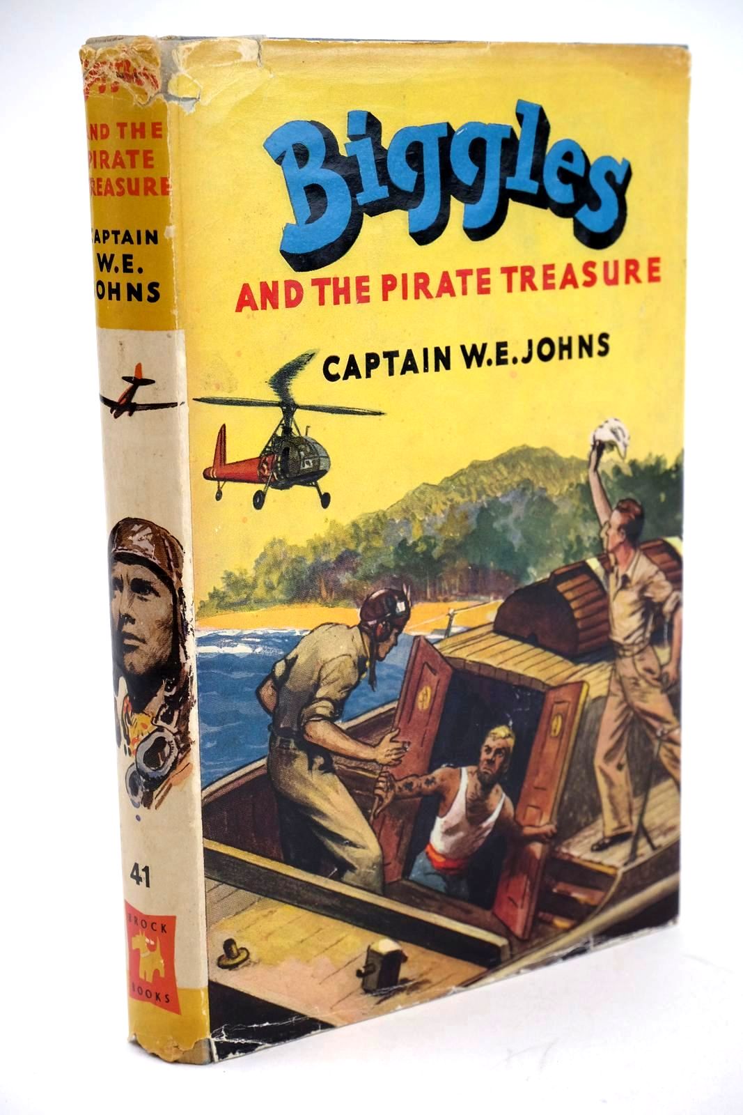 Photo of BIGGLES AND THE PIRATE TREASURE written by Johns, W.E. illustrated by Stead, Leslie published by Brockhampton Press (STOCK CODE: 1324161)  for sale by Stella & Rose's Books