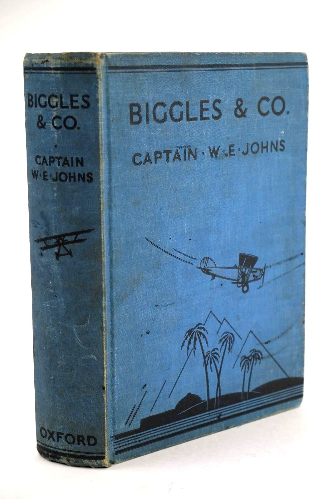 Photo of BIGGLES & CO. written by Johns, W.E. illustrated by Leigh, Howard
Sindall, Alfred published by Oxford University Press, Humphrey Milford (STOCK CODE: 1324167)  for sale by Stella & Rose's Books
