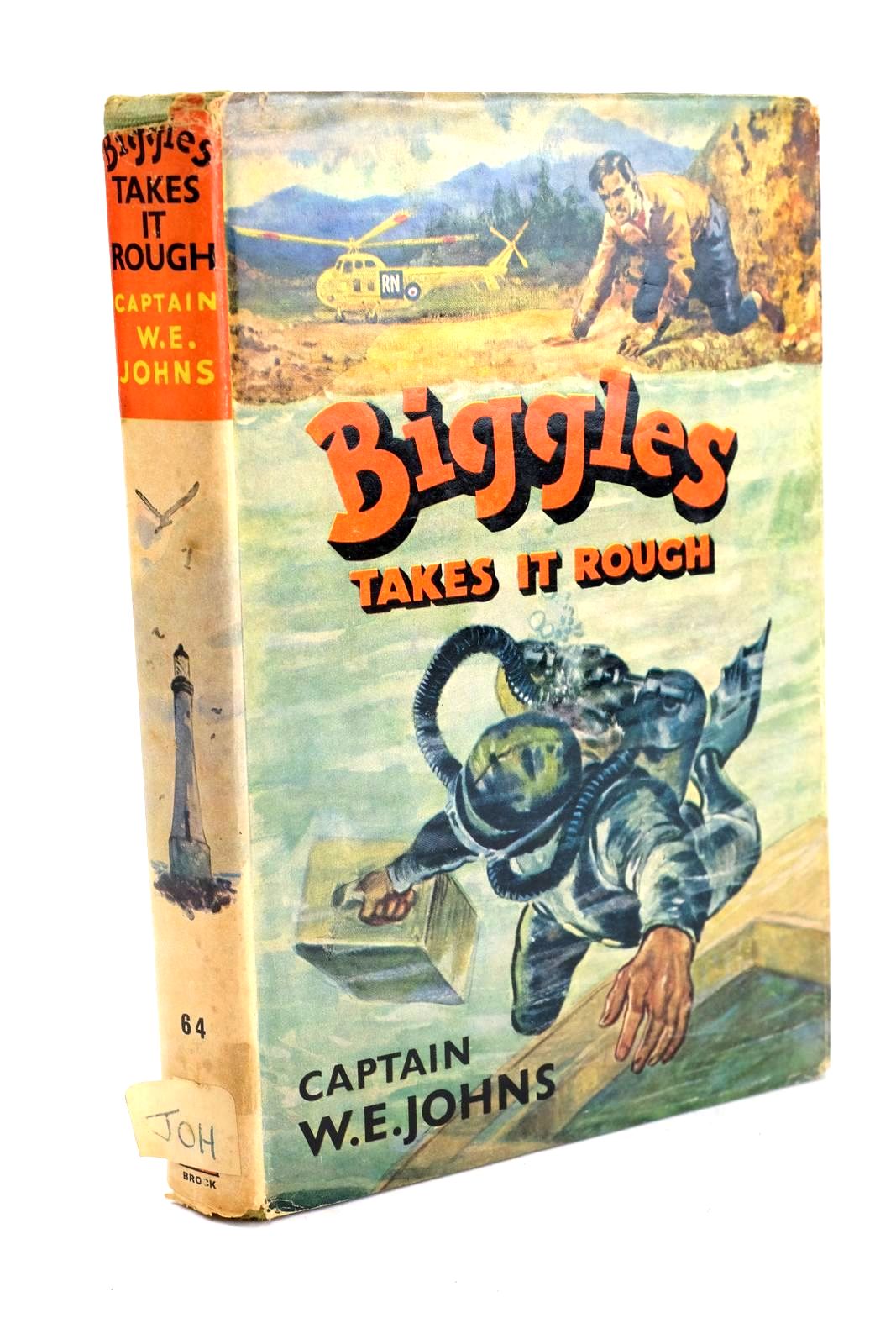 Photo of BIGGLES TAKES IT ROUGH written by Johns, W.E. illustrated by Stead, Leslie published by Brockhampton Press (STOCK CODE: 1324263)  for sale by Stella & Rose's Books