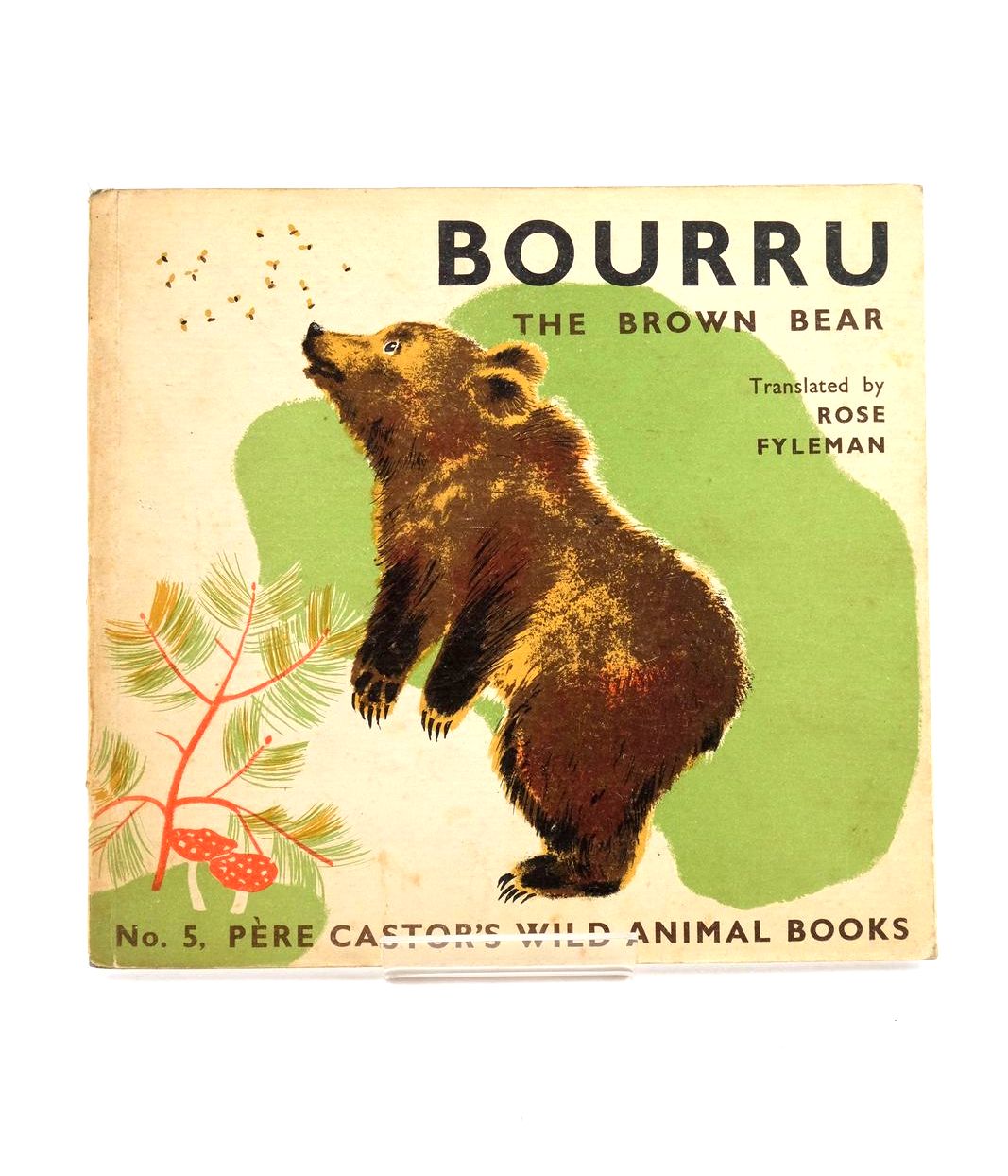 Photo of BOURRU THE BROWN BEAR written by Lida,  Fyleman, Rose illustrated by Rojan,  published by George Allen &amp; Unwin Ltd. (STOCK CODE: 1324301)  for sale by Stella & Rose's Books