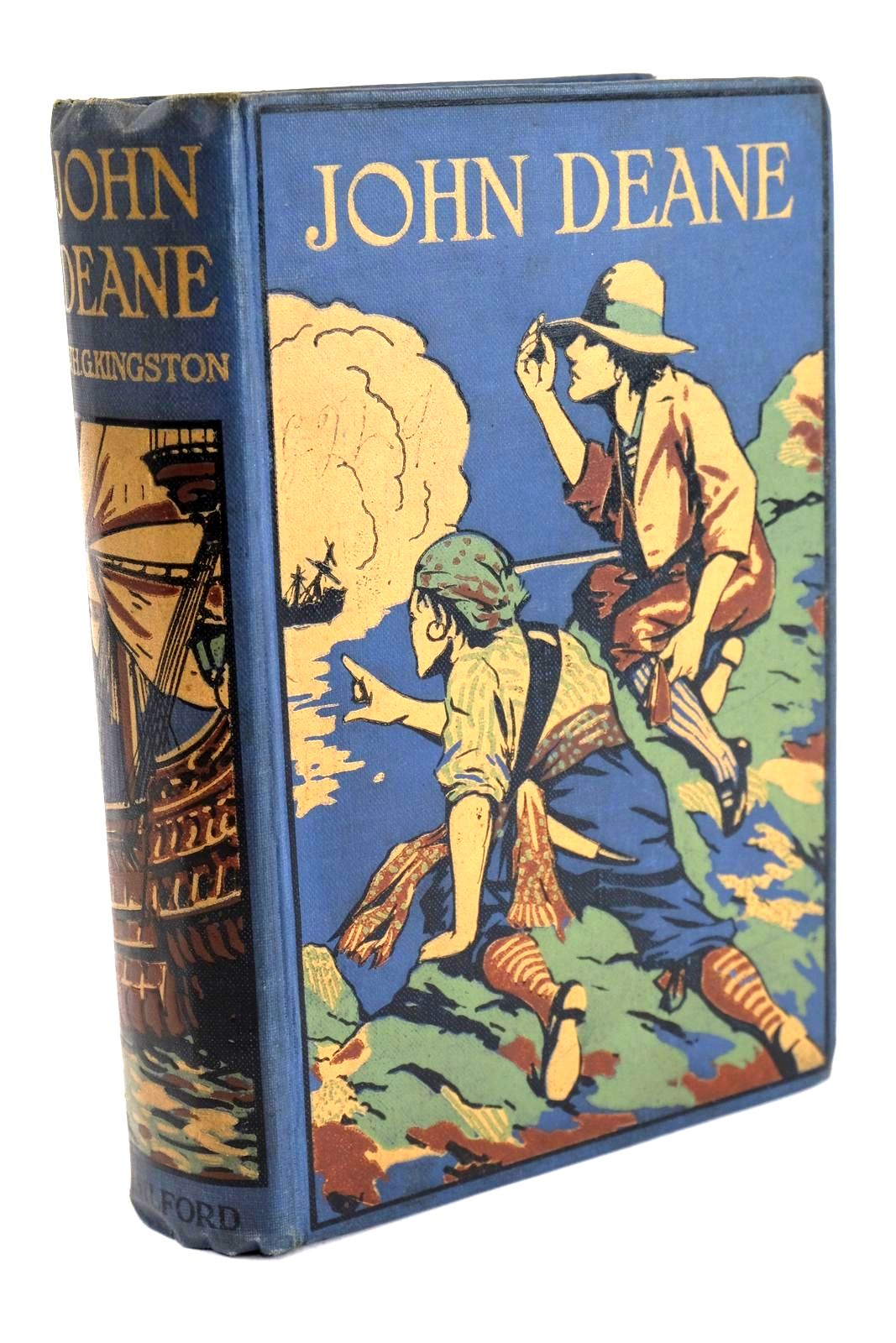 Photo of JOHN DEANE HIS ADVENTURES BY LAND AND SEA written by Kingston, W.H.G. illustrated by Webb, Archibald published by Oxford University Press, Humphrey Milford (STOCK CODE: 1324322)  for sale by Stella & Rose's Books