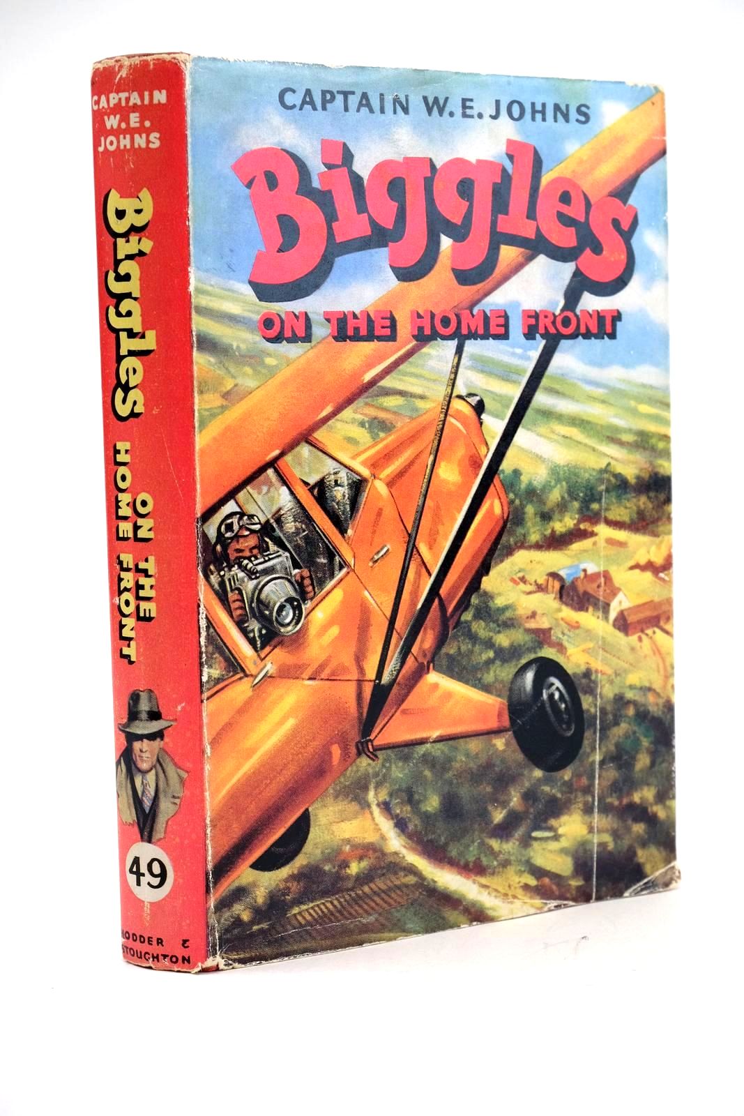 Photo of BIGGLES ON THE HOME FRONT written by Johns, W.E. illustrated by Stead,  published by Hodder &amp; Stoughton (STOCK CODE: 1324355)  for sale by Stella & Rose's Books