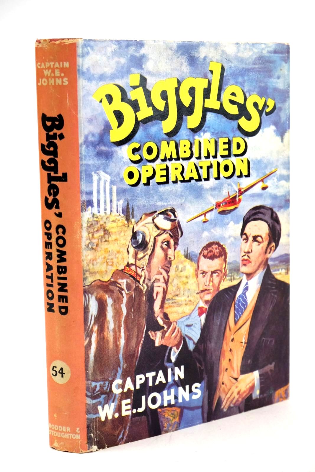 Photo of BIGGLES' COMBINED OPERATION written by Johns, W.E. illustrated by Stead,  published by Hodder & Stoughton (STOCK CODE: 1324359)  for sale by Stella & Rose's Books