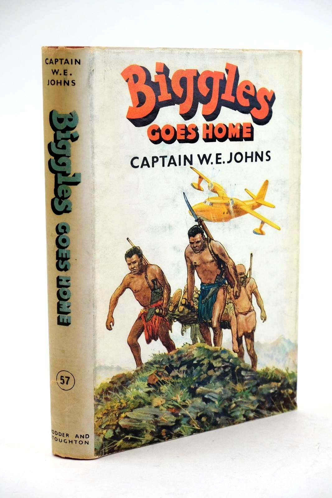 Photo of BIGGLES GOES HOME written by Johns, W.E. illustrated by Stead,  published by Hodder &amp; Stoughton (STOCK CODE: 1324360)  for sale by Stella & Rose's Books