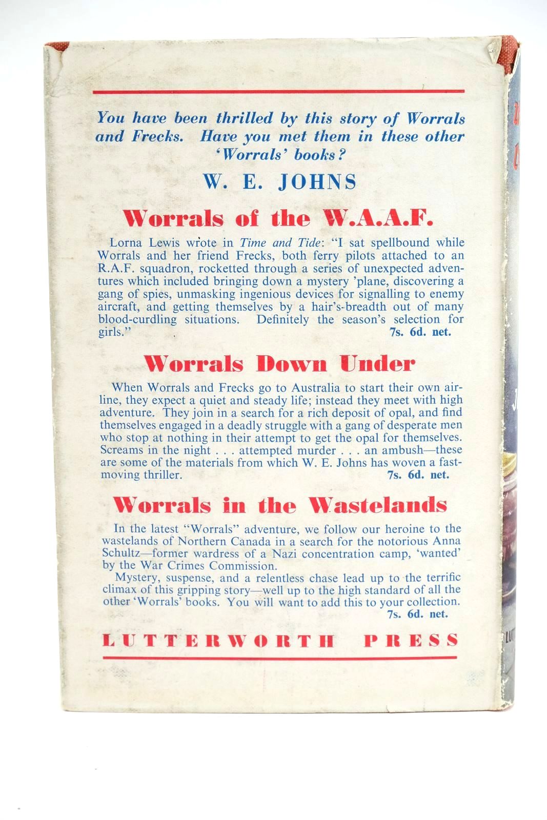 Photo of WORRALS CARRIES ON written by Johns, W.E. published by Lutterworth Press (STOCK CODE: 1324499)  for sale by Stella & Rose's Books