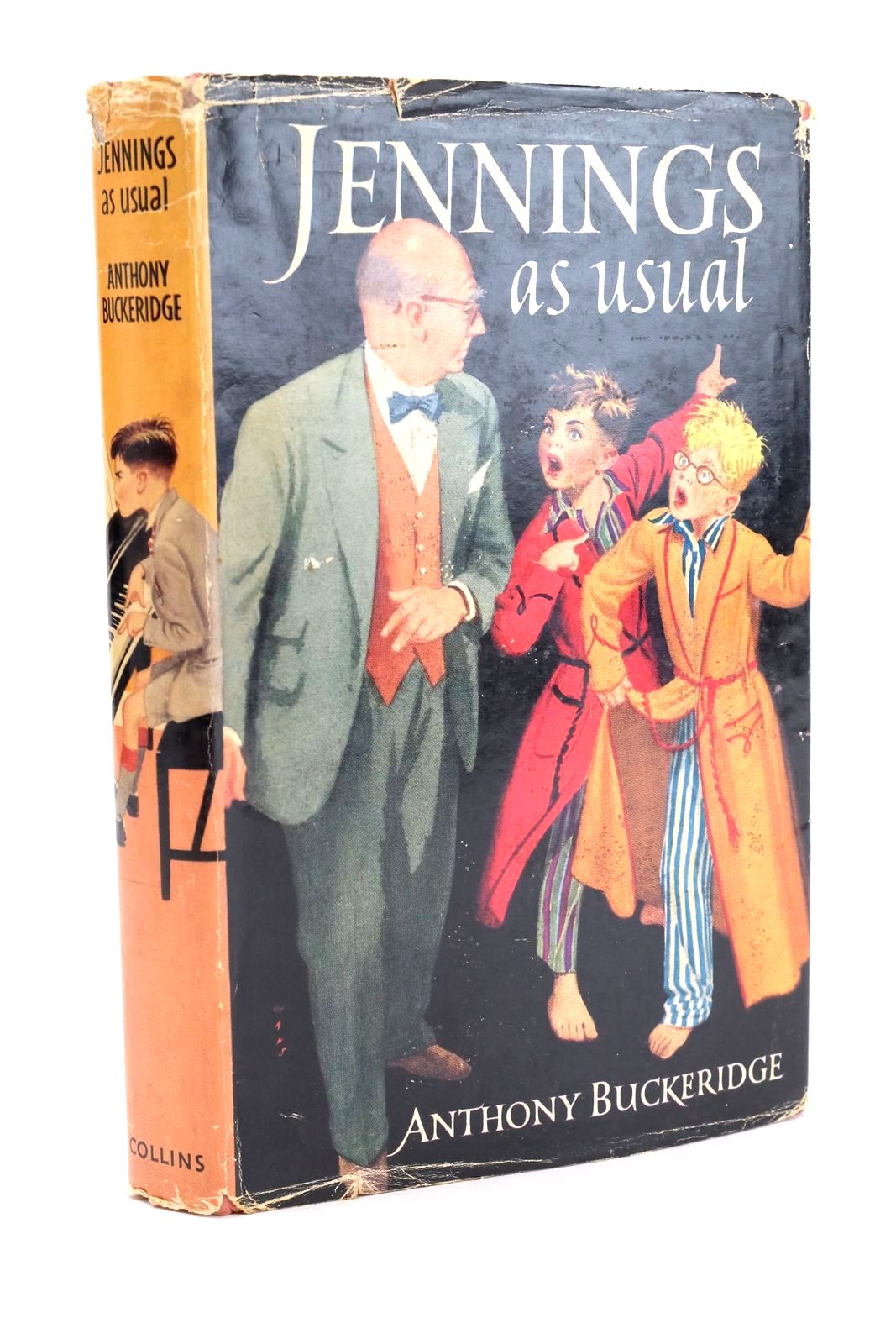 Photo of JENNINGS AS USUAL written by Buckeridge, Anthony illustrated by Mays,  published by Collins (STOCK CODE: 1324530)  for sale by Stella & Rose's Books