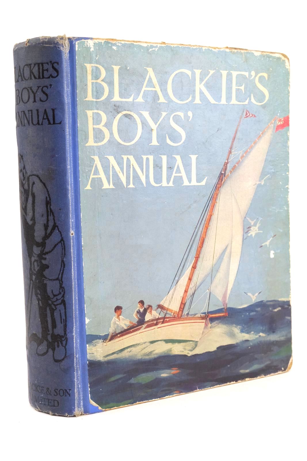 Photo of BLACKIE'S BOYS' ANNUAL 1924 written by Cleaver, Hylton
Batten, H. Mortimer
Gibson, Charles R.
Westerman, Percy F.
Talbot, E.
et al, illustrated by Brock, H.M.
Browne, Gordon
Millar, H.R.
et al., published by Blackie & Son Ltd. (STOCK CODE: 1324775)  for sale by Stella & Rose's Books