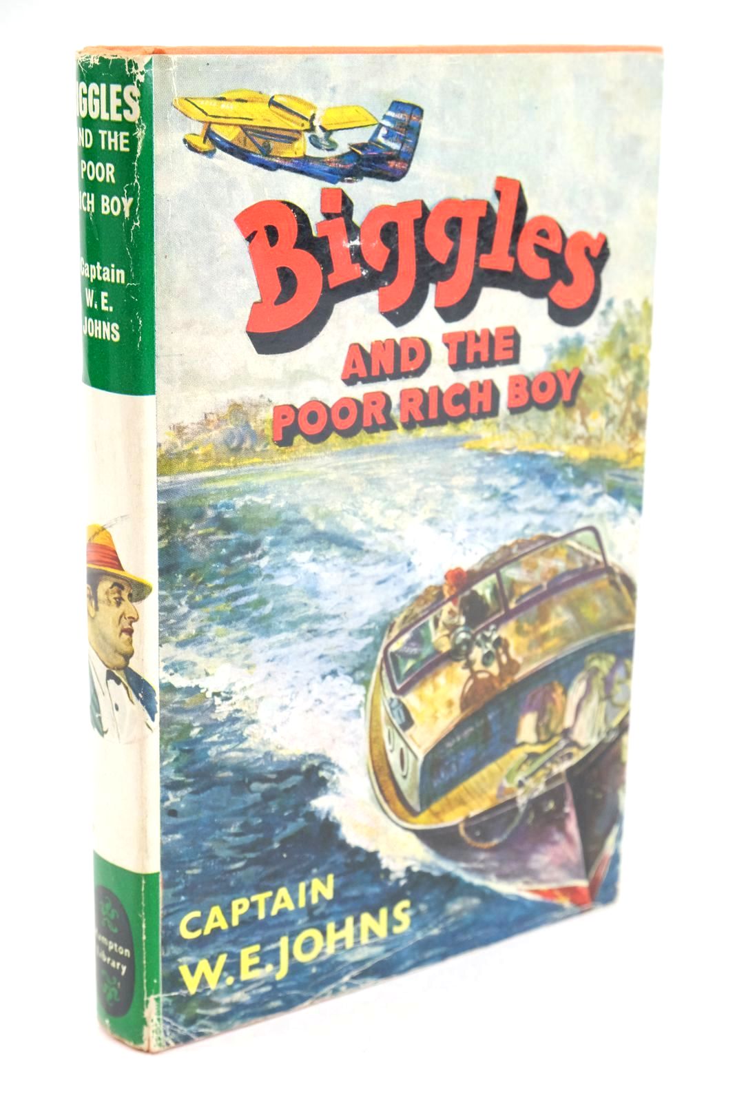 Photo of BIGGLES AND THE POOR RICH BOY written by Johns, W.E. illustrated by Stead, Leslie published by Brockhampton Press Ltd. (STOCK CODE: 1324856)  for sale by Stella & Rose's Books