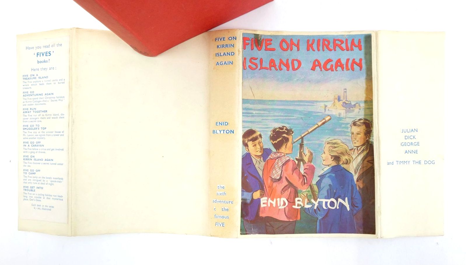 Photo of FIVE ON KIRRIN ISLAND AGAIN written by Blyton, Enid illustrated by Soper, Eileen published by Hodder & Stoughton (STOCK CODE: 1324888)  for sale by Stella & Rose's Books