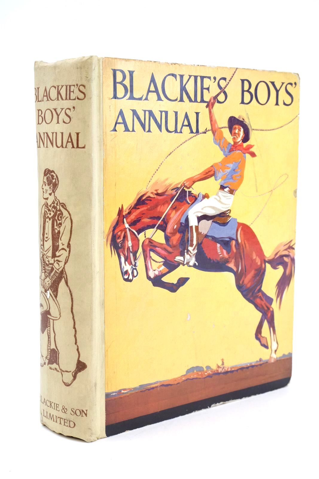 Photo of BLACKIE'S BOYS' ANNUAL written by Havilton, Jeffrey Westerman, Percy F. Prout, Geoffrey et al, illustrated by Brock, H.M. Cleaver, Reginald Hilder, Rowland et al., published by Blackie &amp; Son Ltd. (STOCK CODE: 1324973)  for sale by Stella & Rose's Books