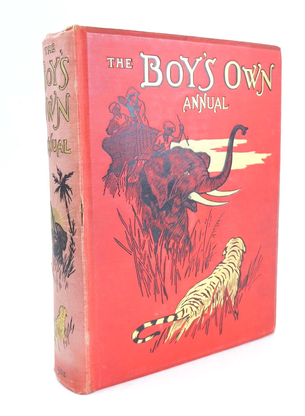 Photo of THE BOY'S OWN ANNUAL - VOLUME 30 written by Hutchinson, G. Andrew Bevan, Tom Stables, Gordon et al,  illustrated by Browne, Gordon Jellicoe, J. Pearse, Alfred Wood, Lawson et al.,  published by The Boy's Own Paper (STOCK CODE: 1325377)  for sale by Stella & Rose's Books